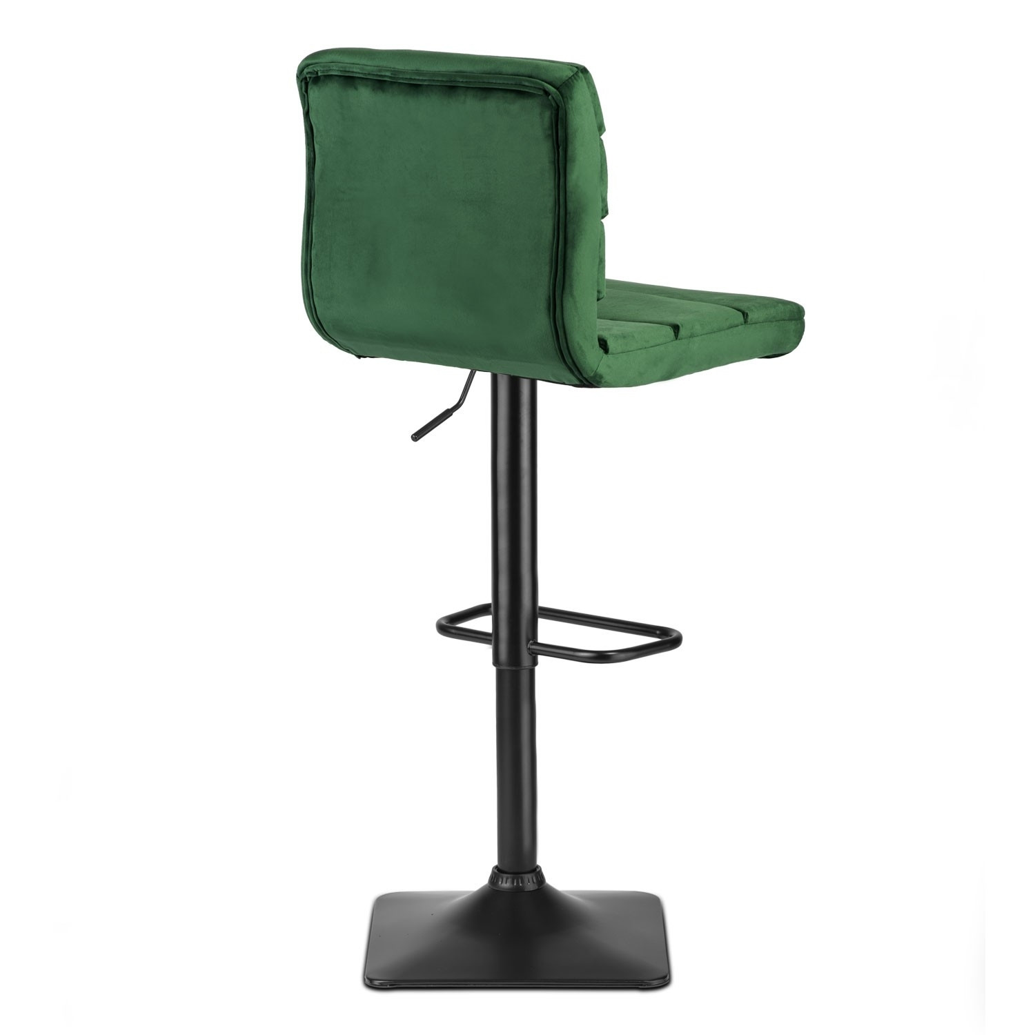 Tabouret de bar avec dossier Drava vert