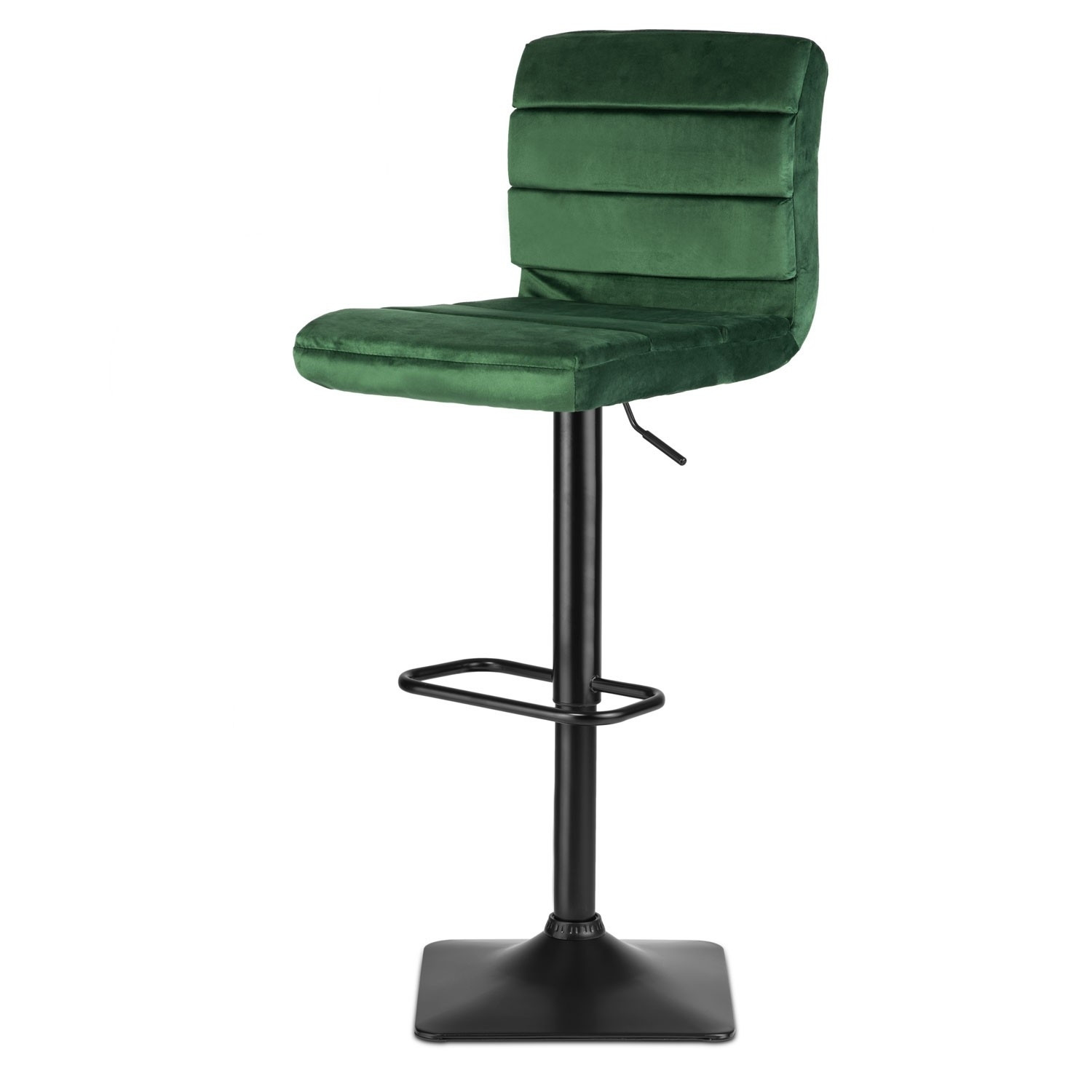 Tabouret de bar avec dossier Drava vert