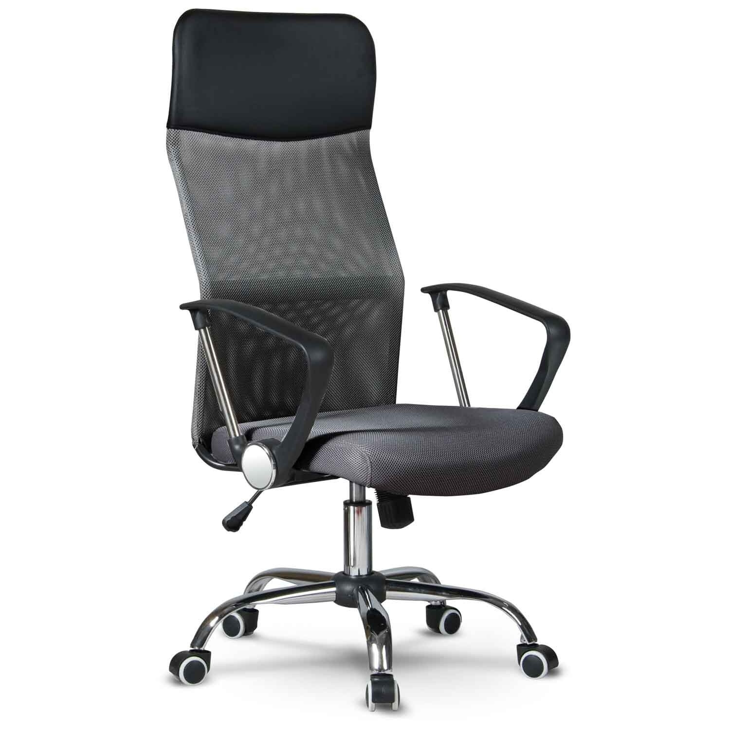 Micro-mesh office chair Sofotel Sydney dark grey