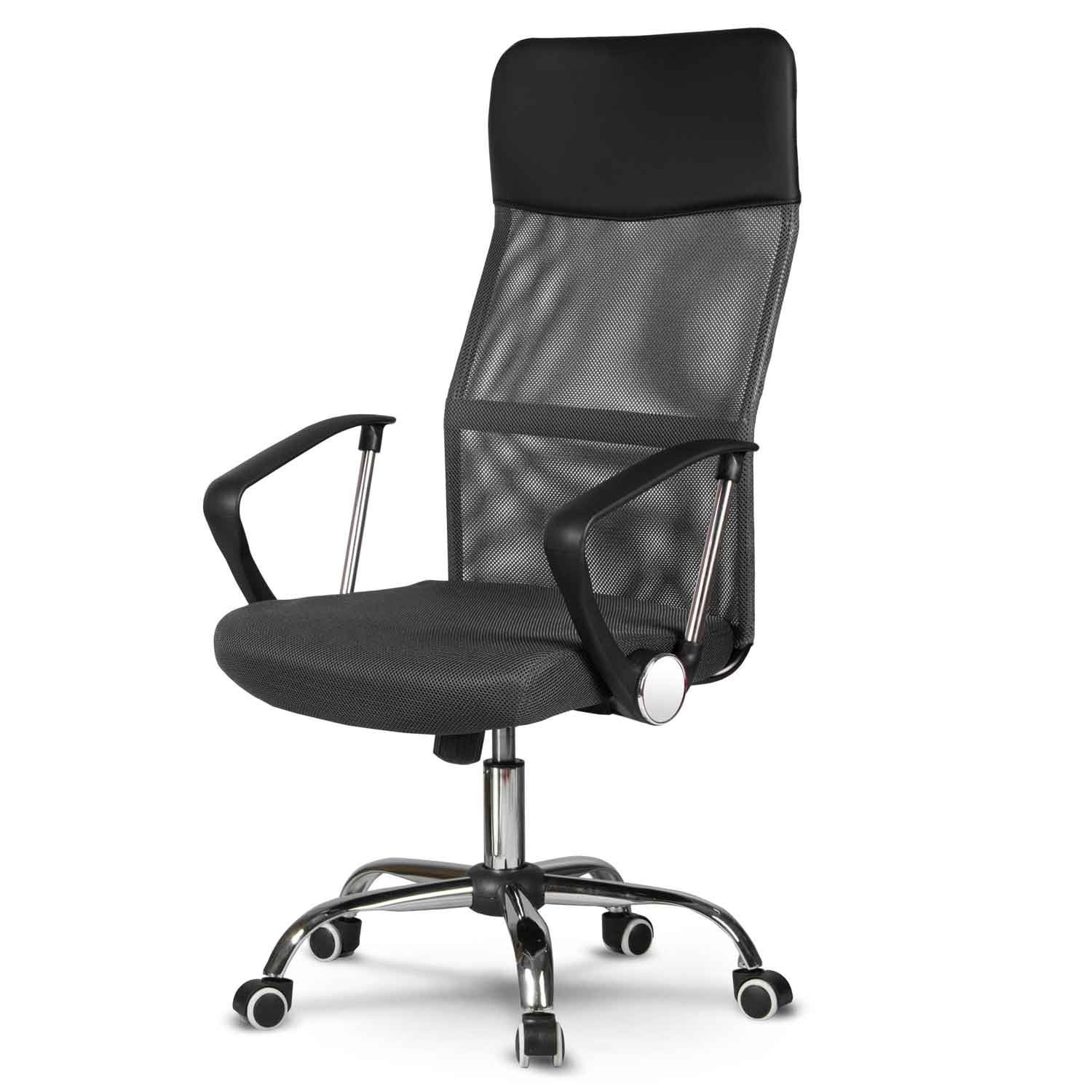 Micro-mesh office chair Sofotel Sydney dark grey