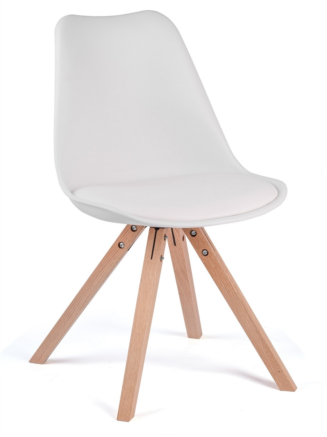 Moderne Scandinavische stoel Sofotel Verde wit