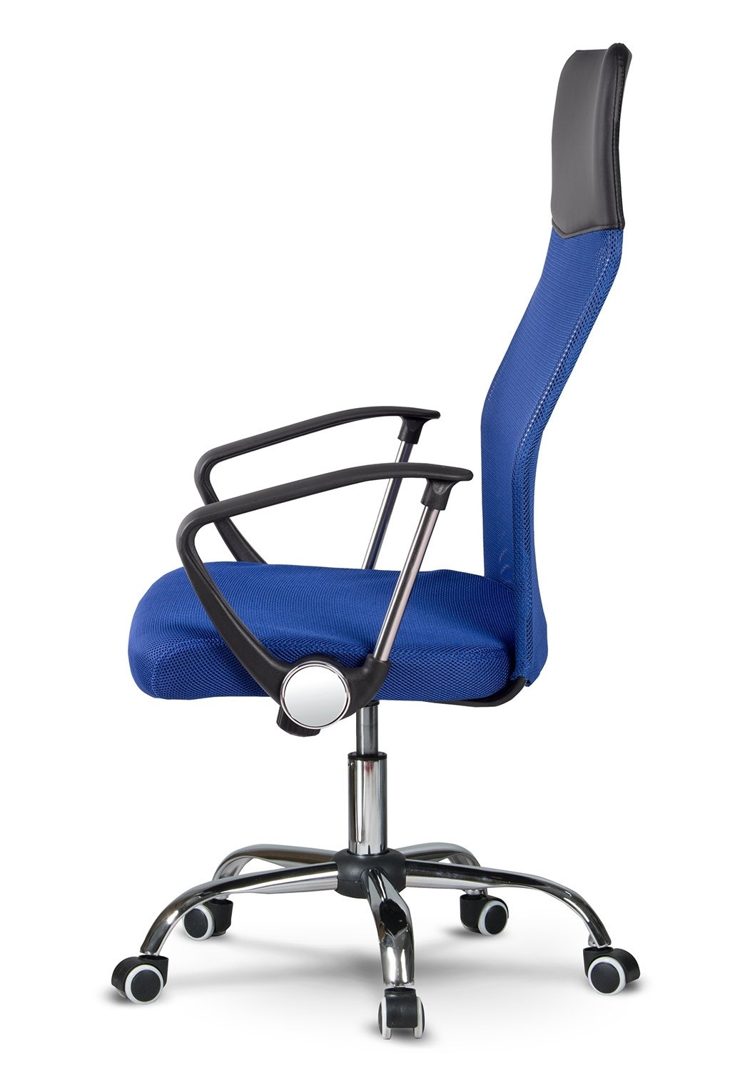 Chaise de bureau en micro-maille Sofotel Sydney bleu