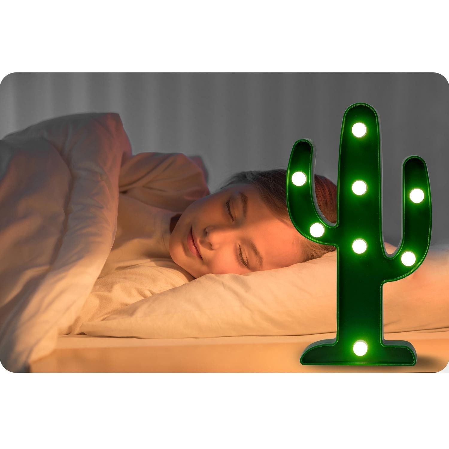 Veilleuse cactus Ricokids 740901