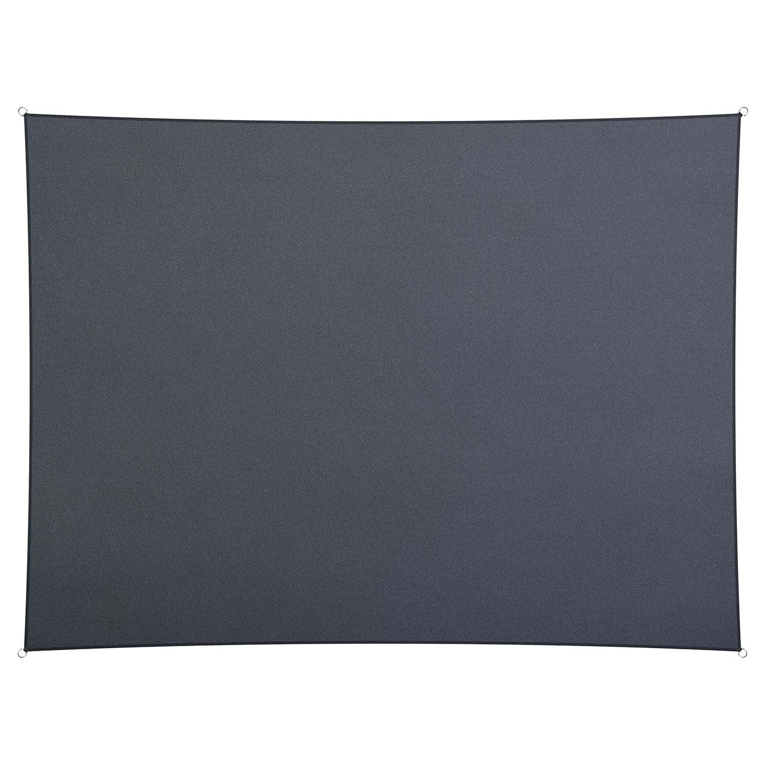 Rectangular shade sail 3x4m Plonos PL-885 gray