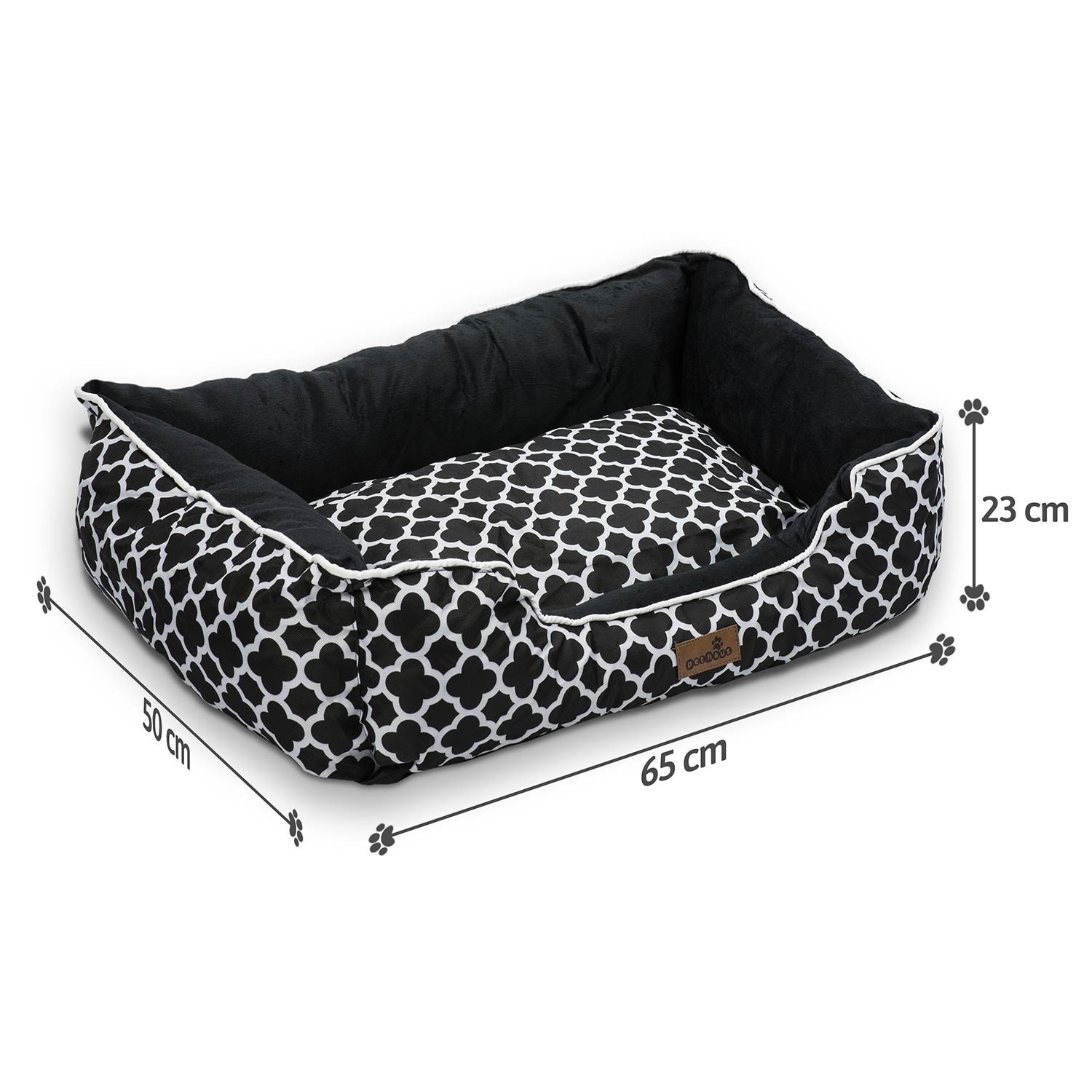 Hunde-Katzenbett 65x50cm Größe M