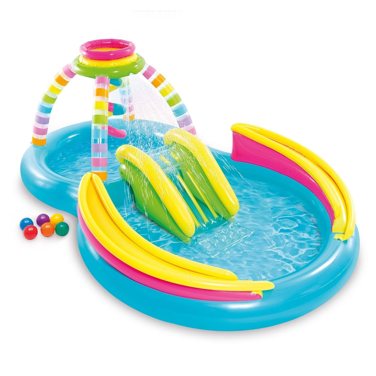 Rainbow Intex 56137 opblaasbare speeltuin