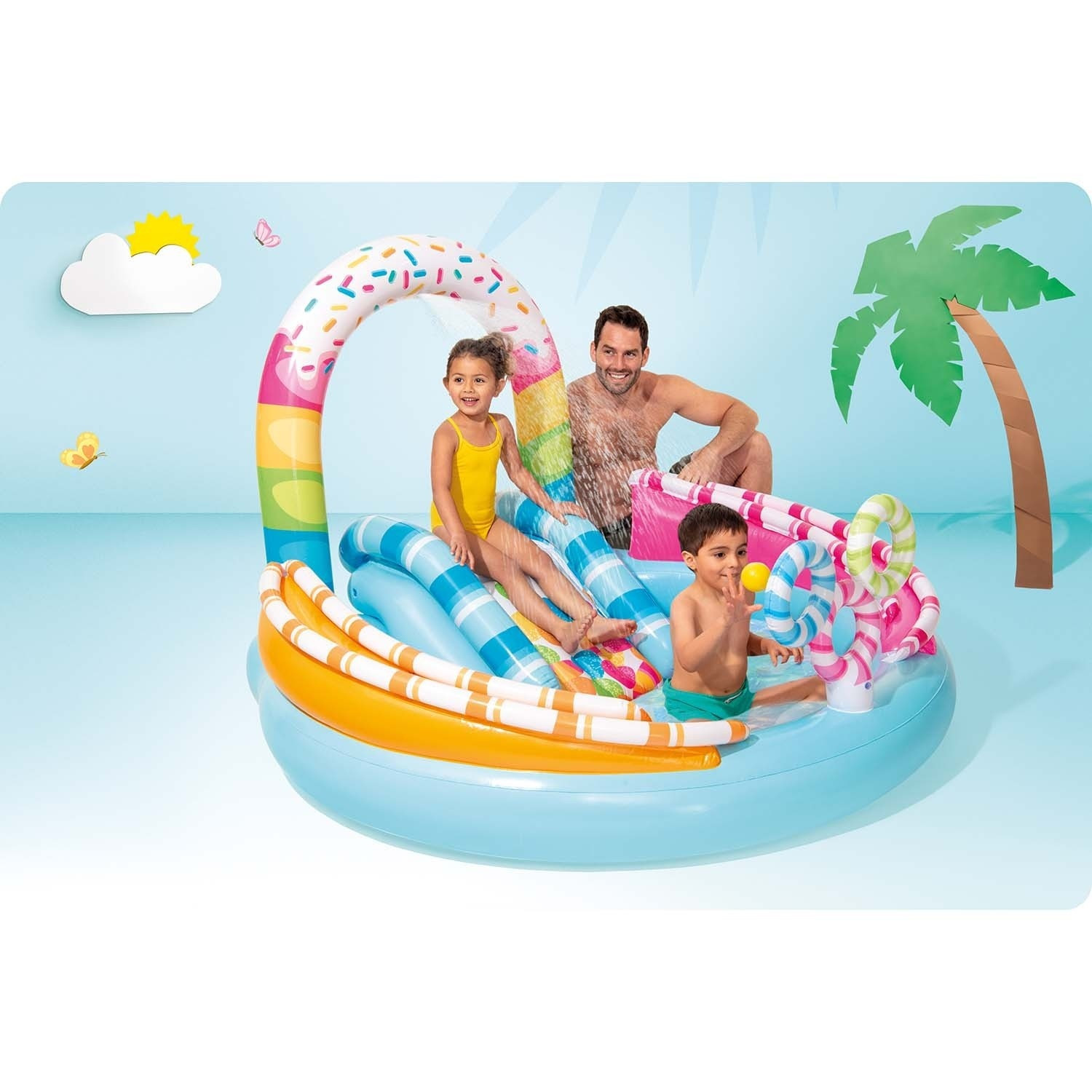 Intex 57144 inflatable candy playground