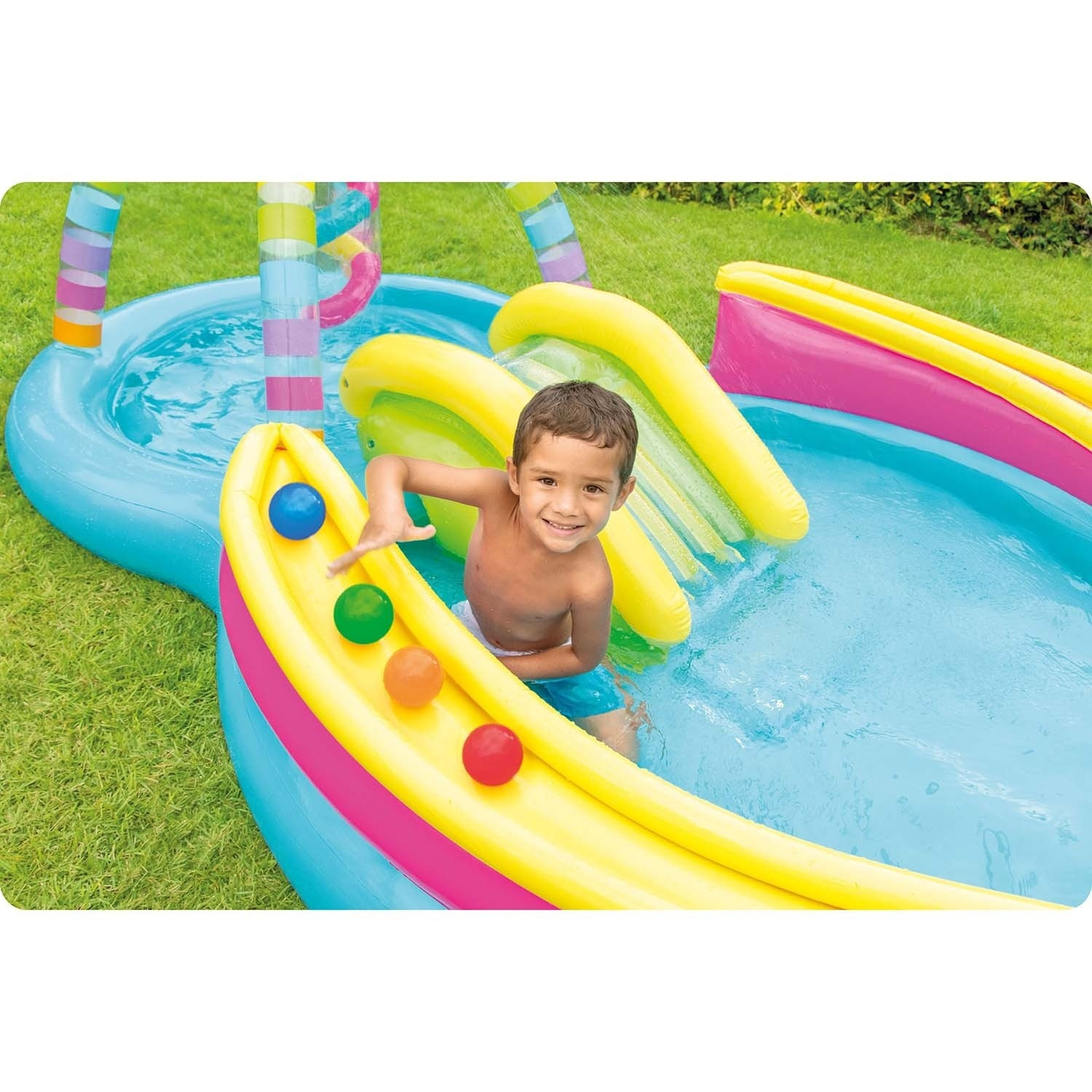 Rainbow Intex 56137 opblaasbare speeltuin