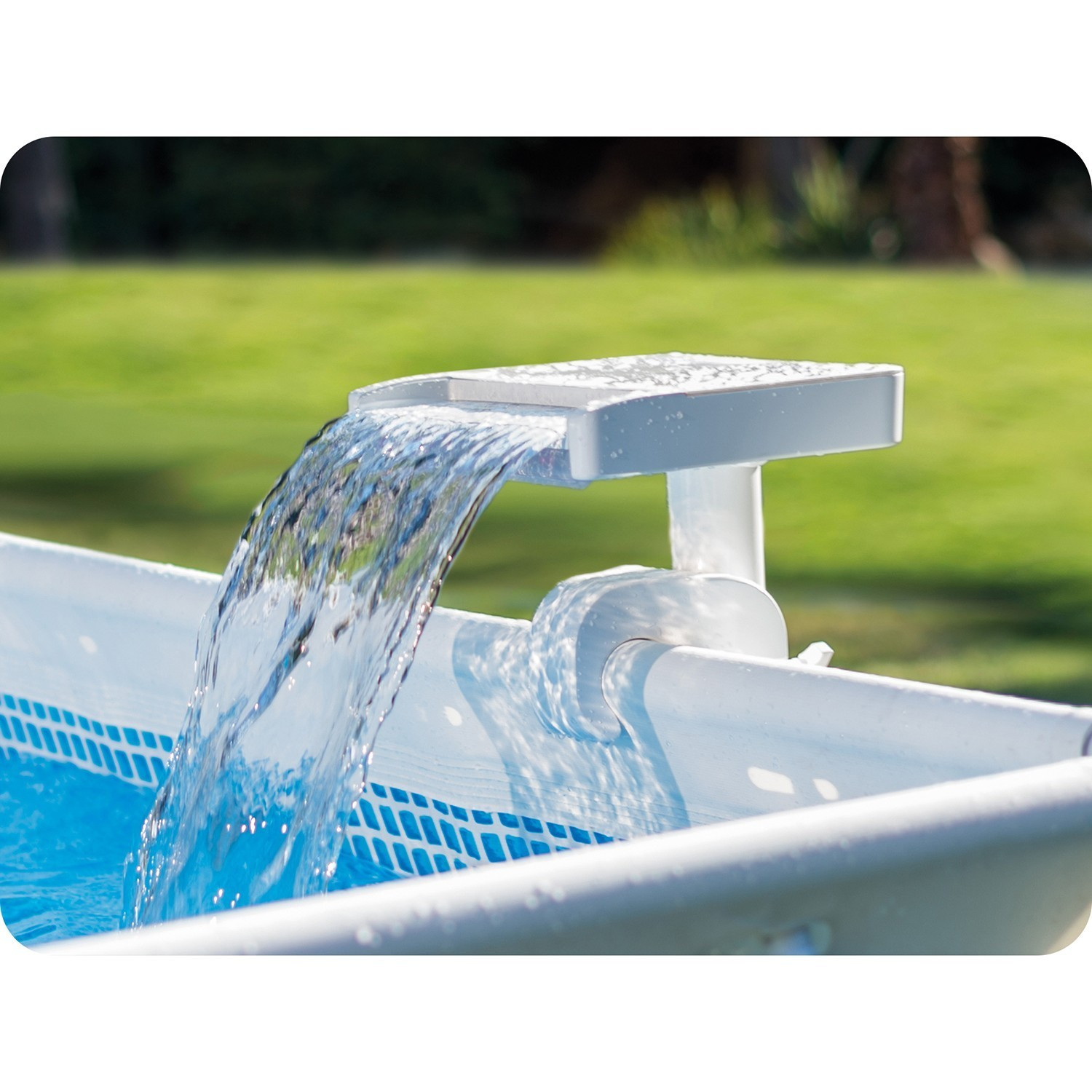 Cascade de piscine éclairée par LED INTEX 28090