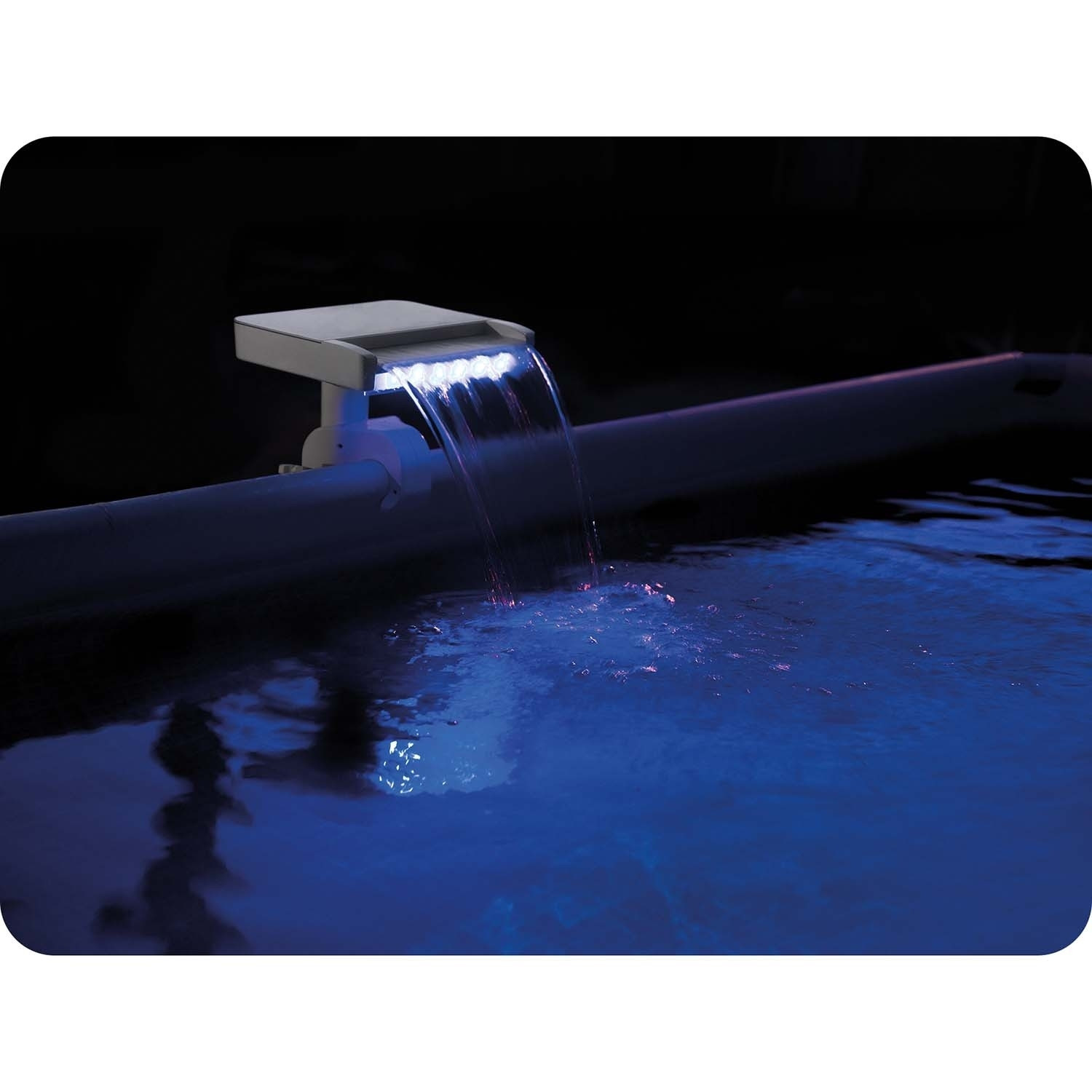 Cascade de piscine éclairée par LED INTEX 28090