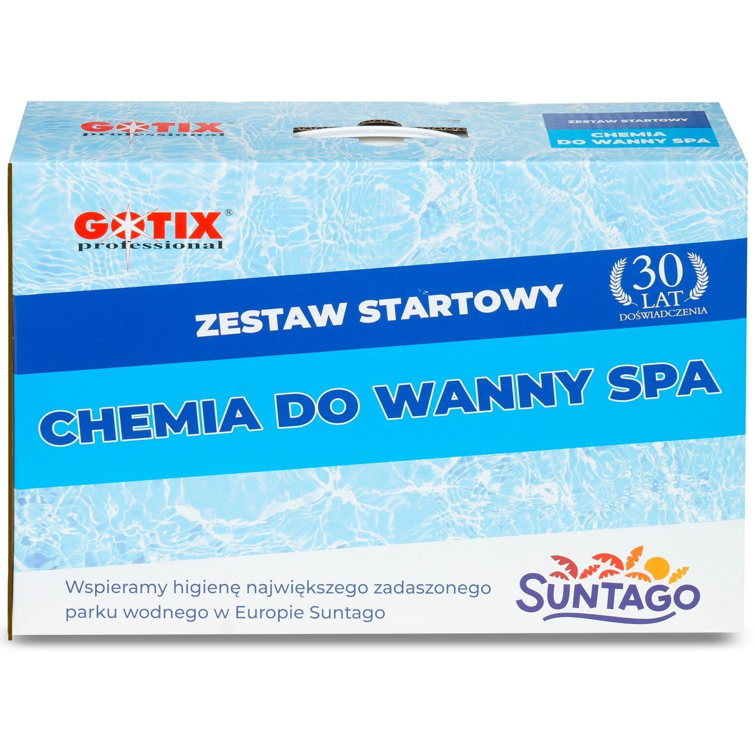 Pool chemicals starter set for SPA