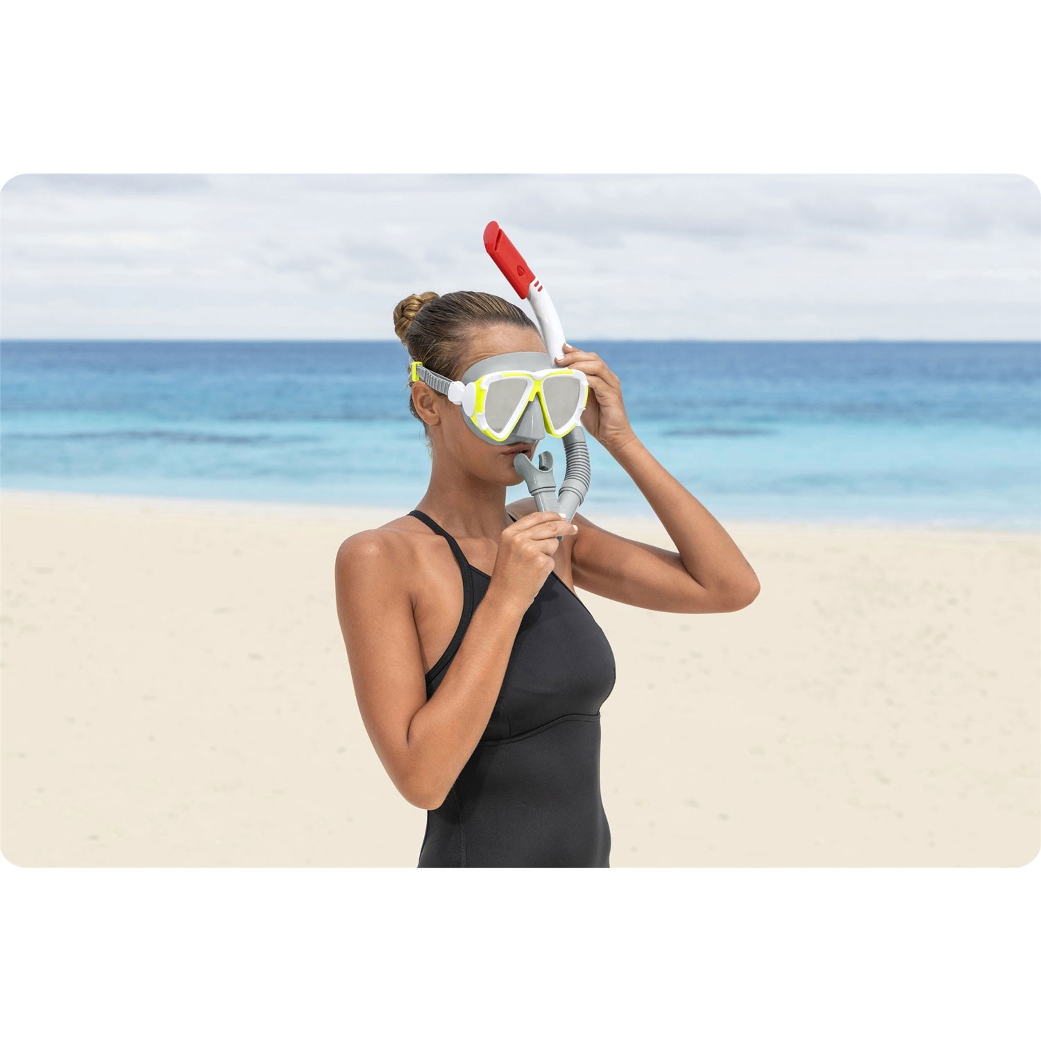 White Bestway 24053 diving set