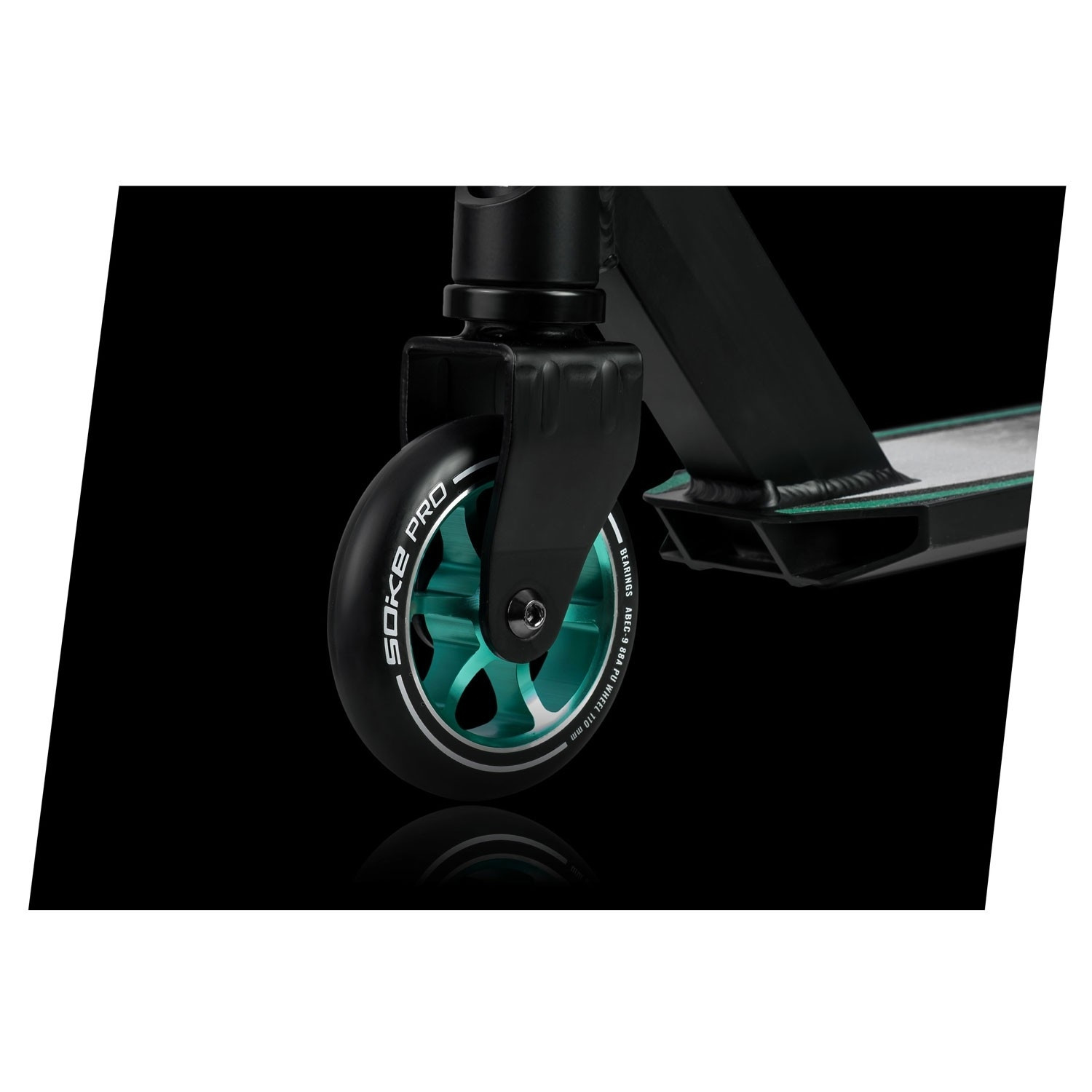 Turquoise stuntfiets SOKE PRO