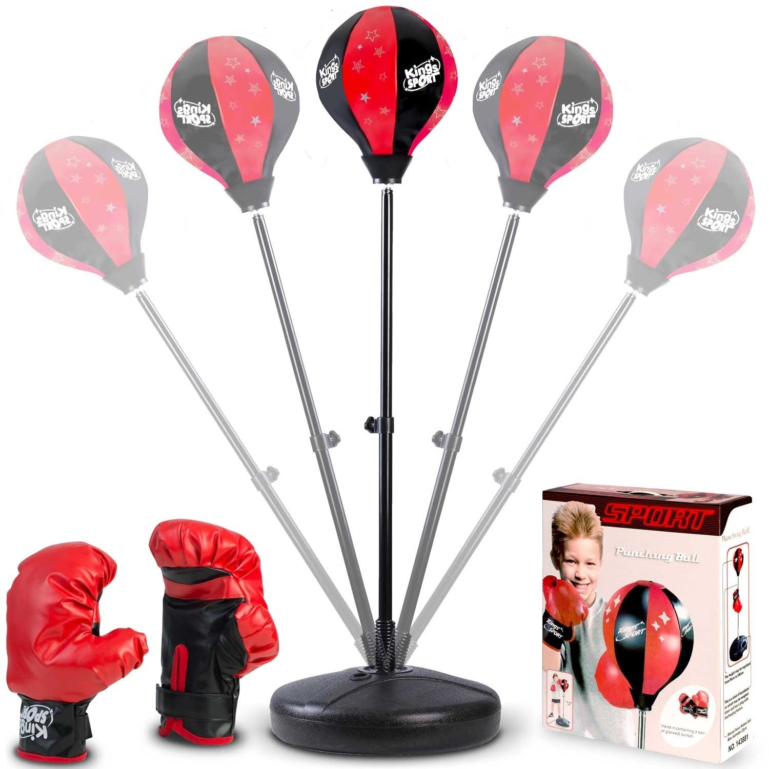 Pera da boxe su supporto Ricokids 772800