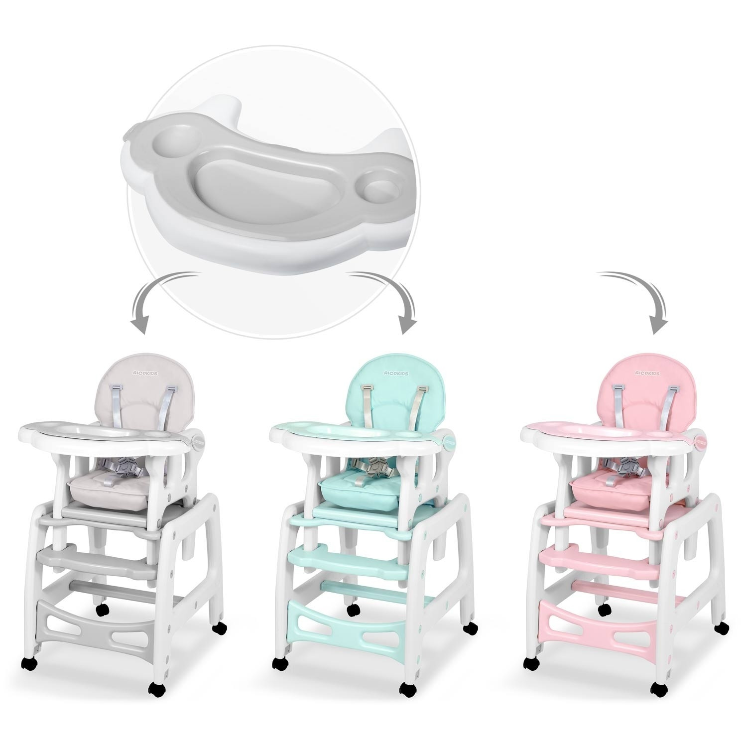 Stuhl Sinco Ricokids - Grau