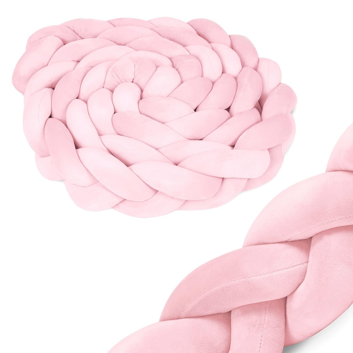 Capa de berço Ricokids 3m - Rosa