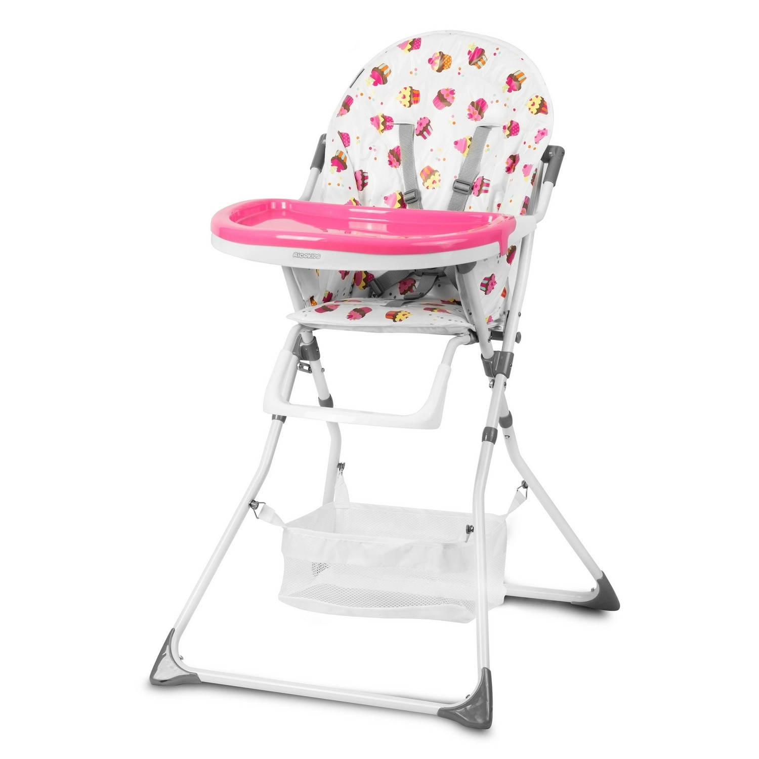 Esszimmerstuhl Eldo weiß/rosa