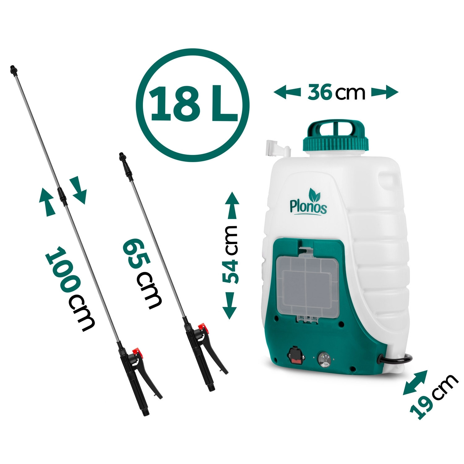 Atomizzatore a batteria Plonos PL-600