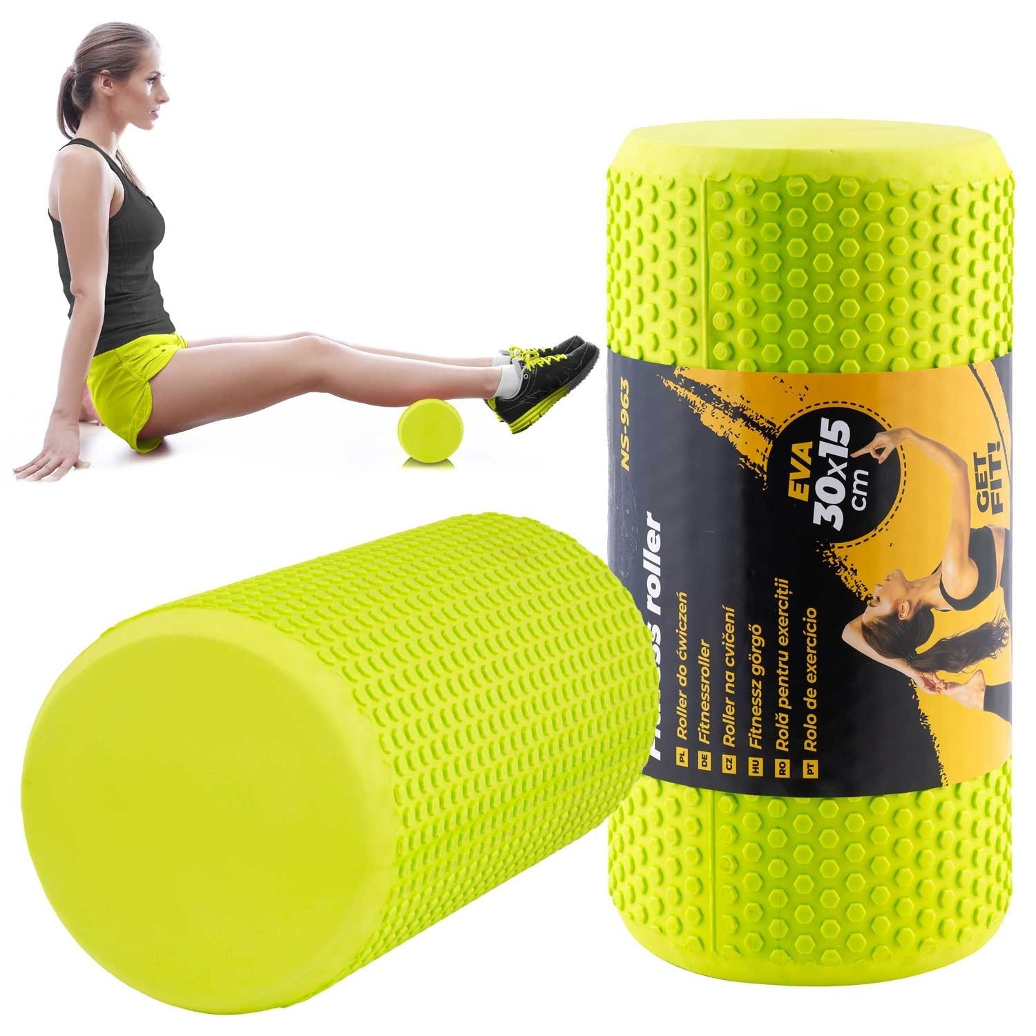 Grüner EVA-Trainingsroller NS-963