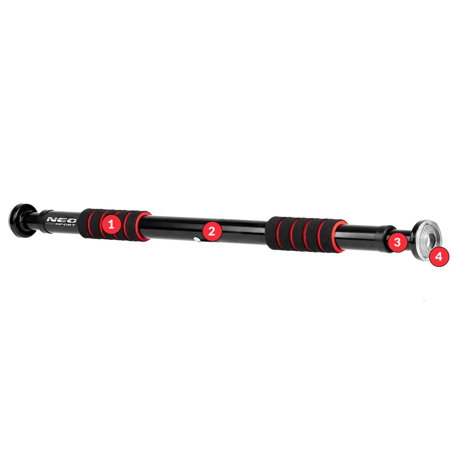 Verstelbare deurtrapeze voor pull-ups, 60-85 cm - NS-310