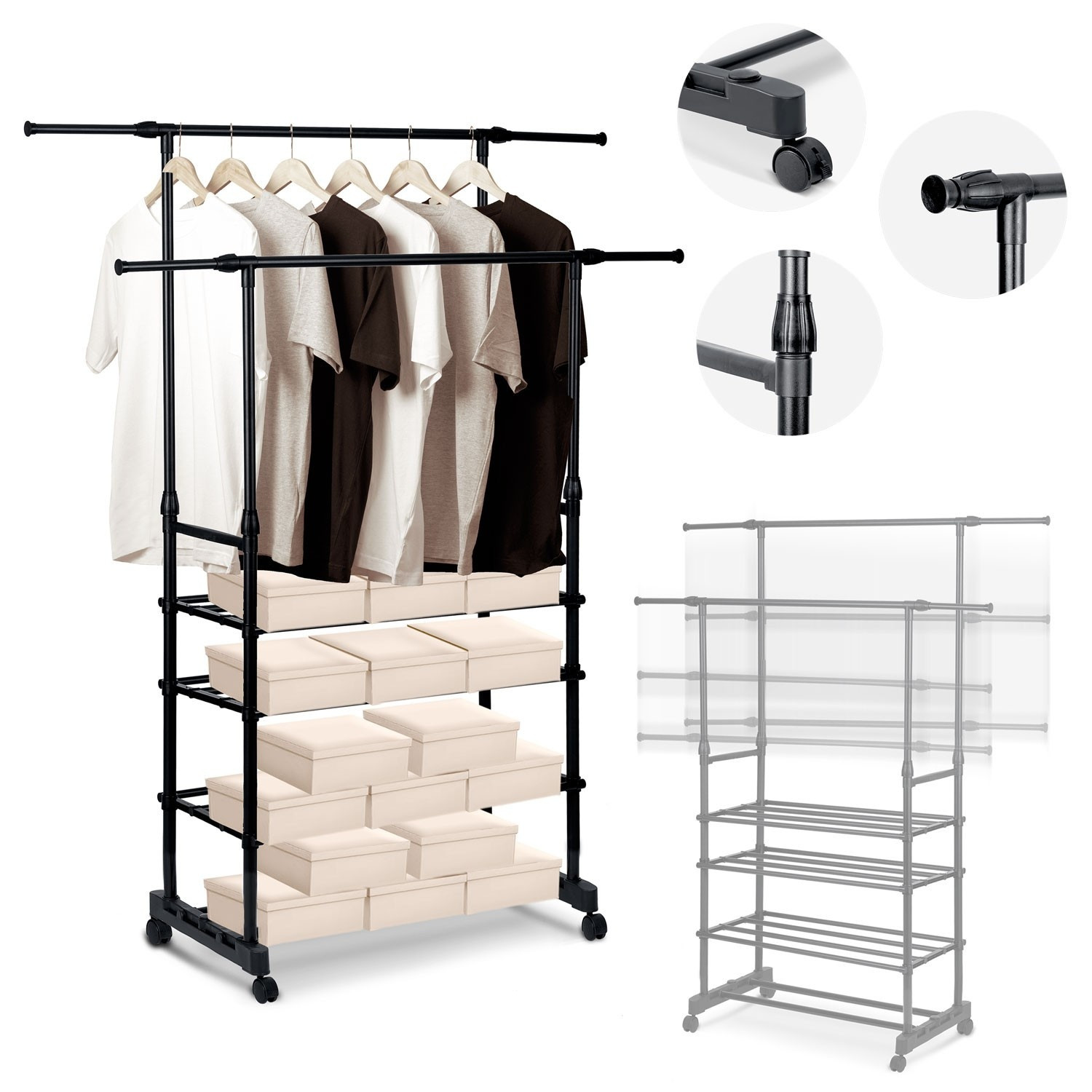 Massido Percha 686300 Negro