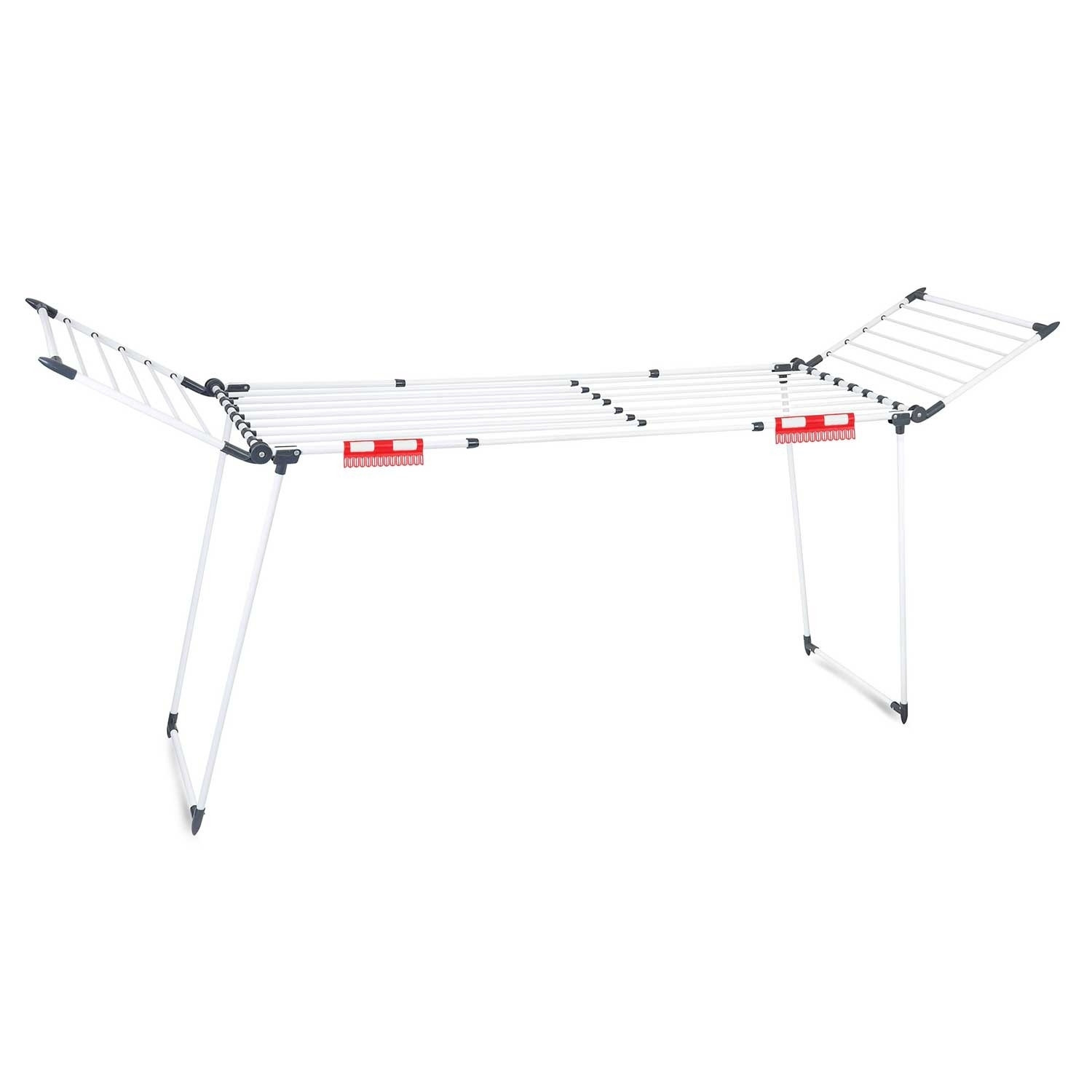 White folding drying rack Lydia 27 m