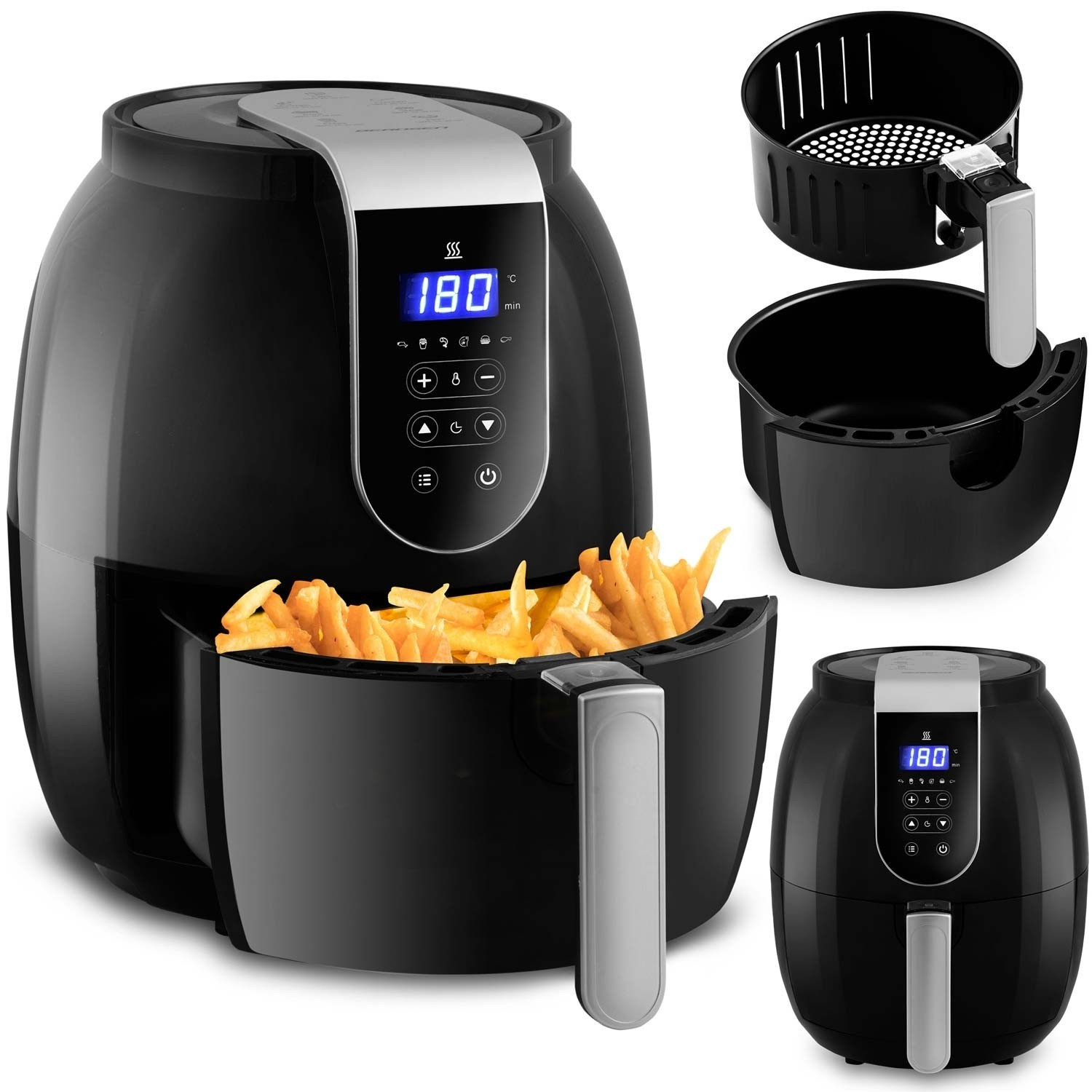 Fritadeira de ar com display digital BD-651