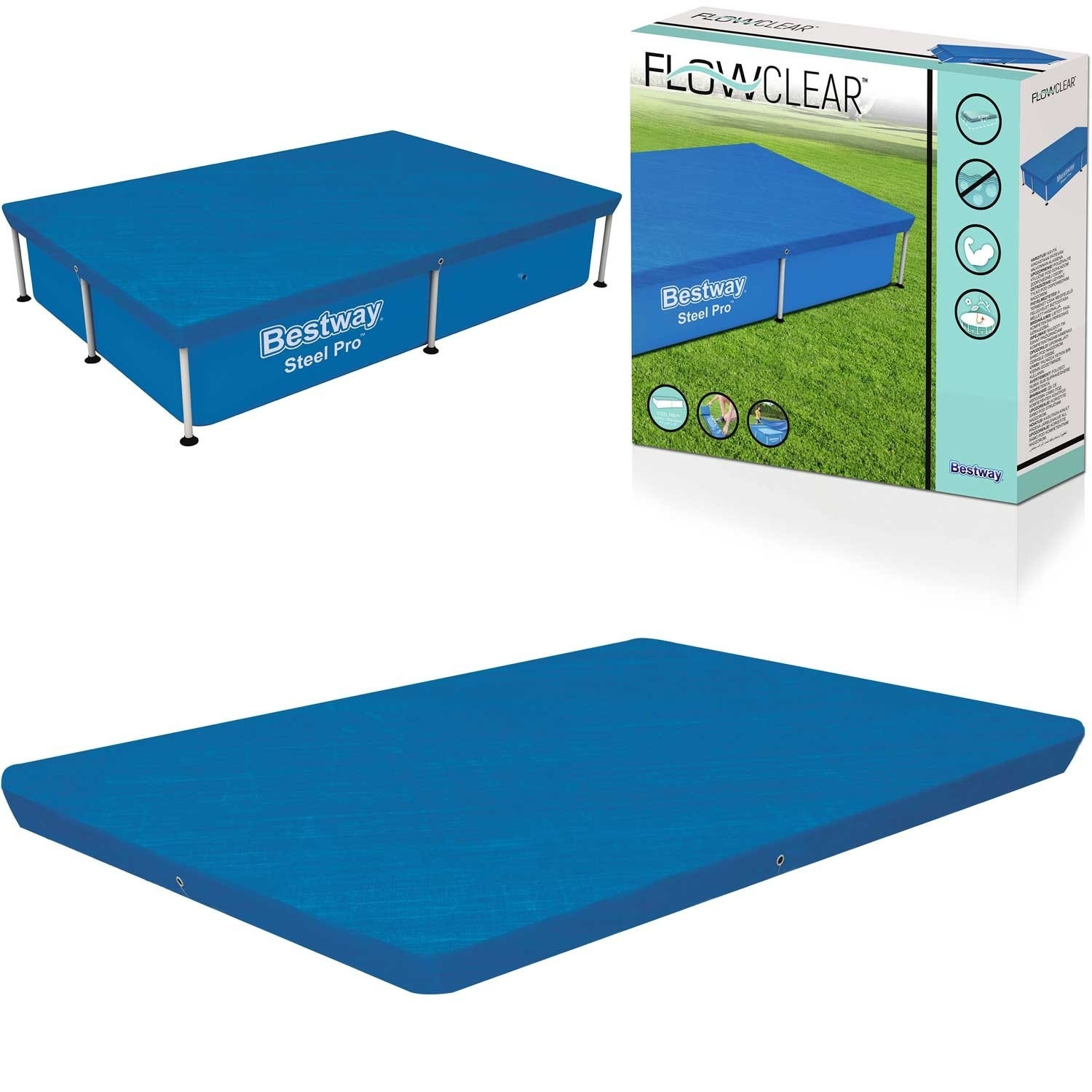 Capa retangular 224 x 154 cm Bestway 58103