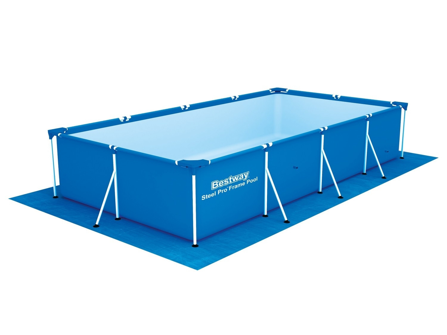 Mat 445 x 254 cm for the Bestway 58102 rectangular pool