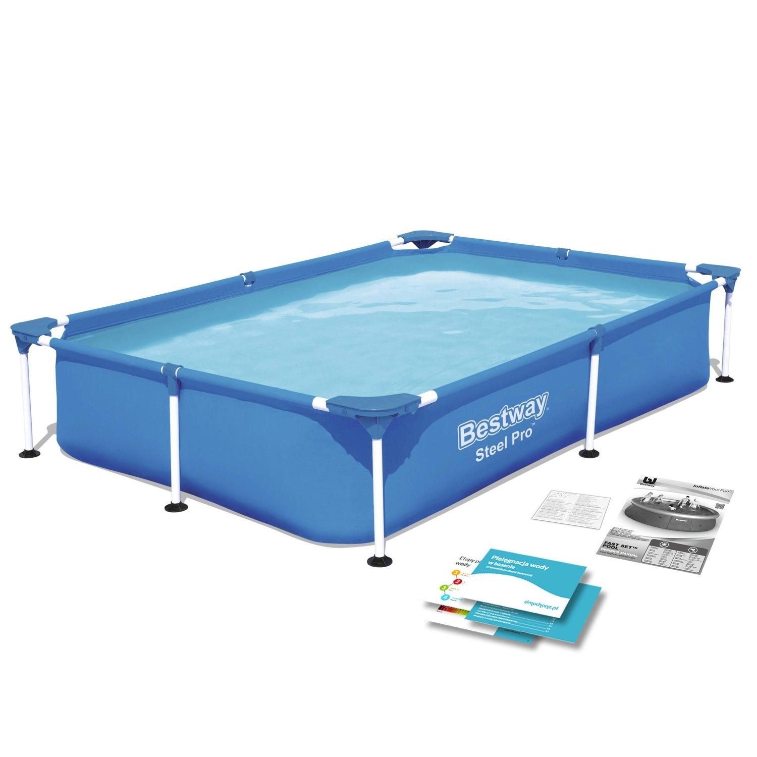 Rectangular frame pool 221x150x43 cm Bestway 56401