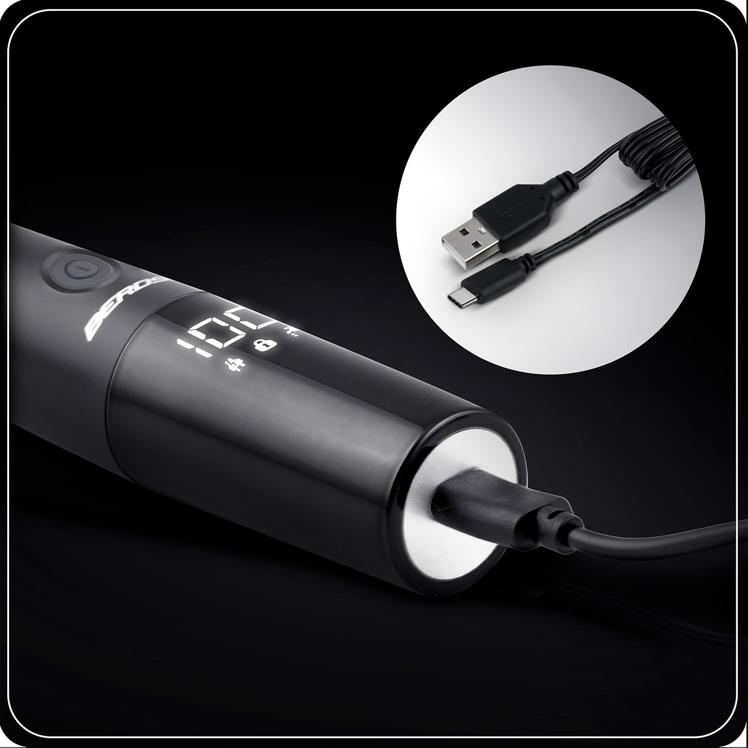 Rifinitore per naso e orecchie Berdsen BD-269, nero