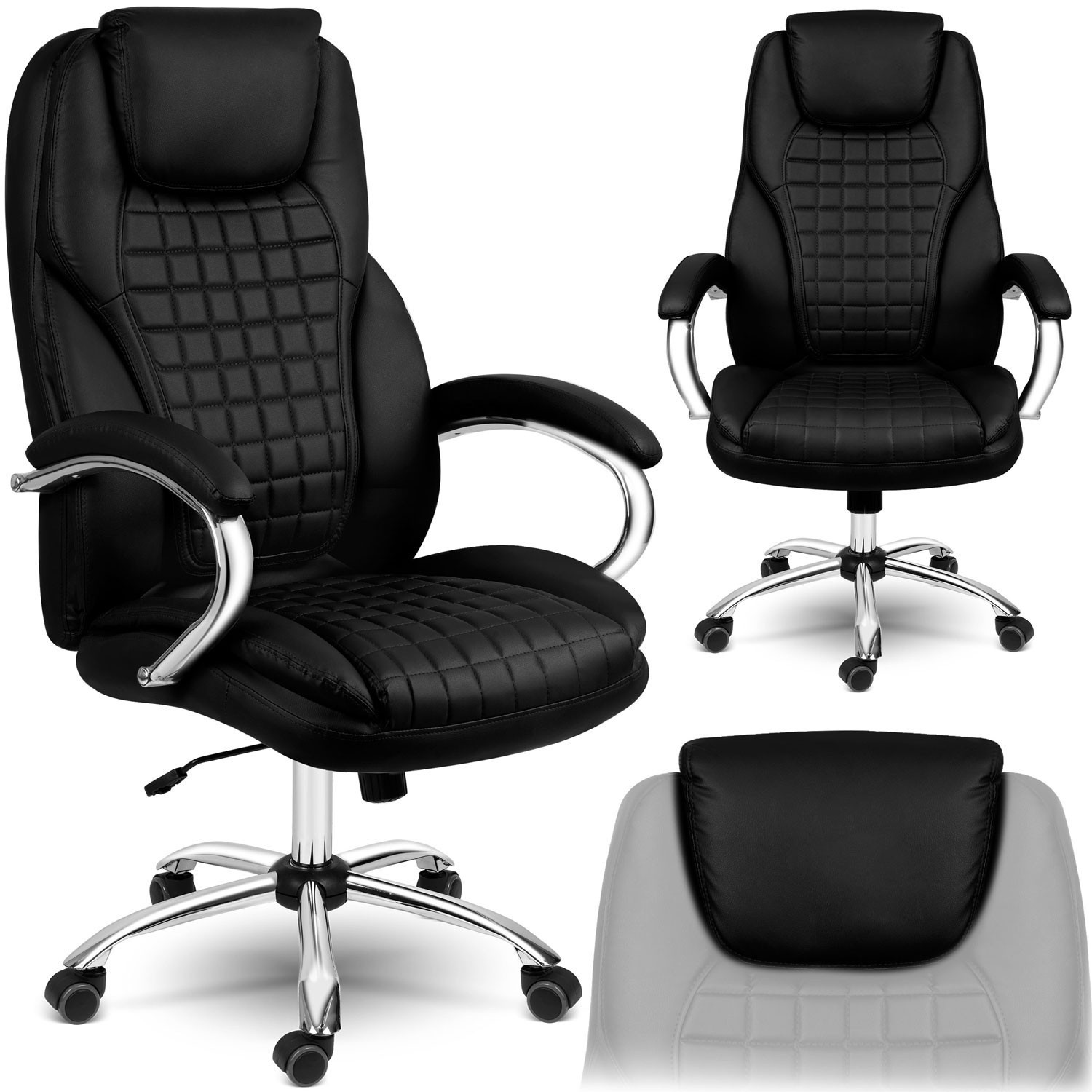 Fauteuil de bureau Sofotel Batory - noir - 240800