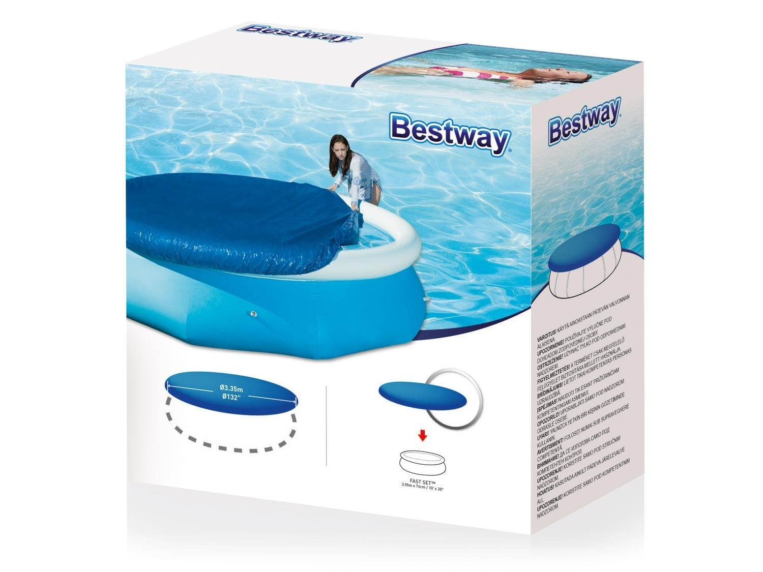Poolabdeckung 305 cm Bestway 58033
