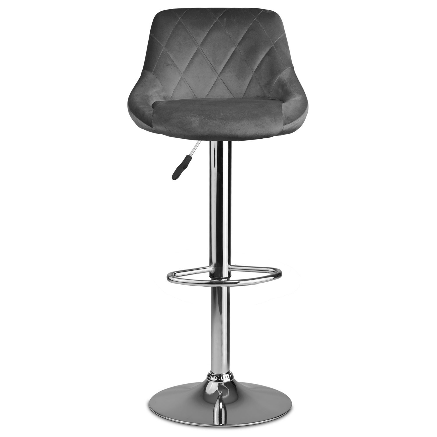 Bar stool with backrest Nerra gray
