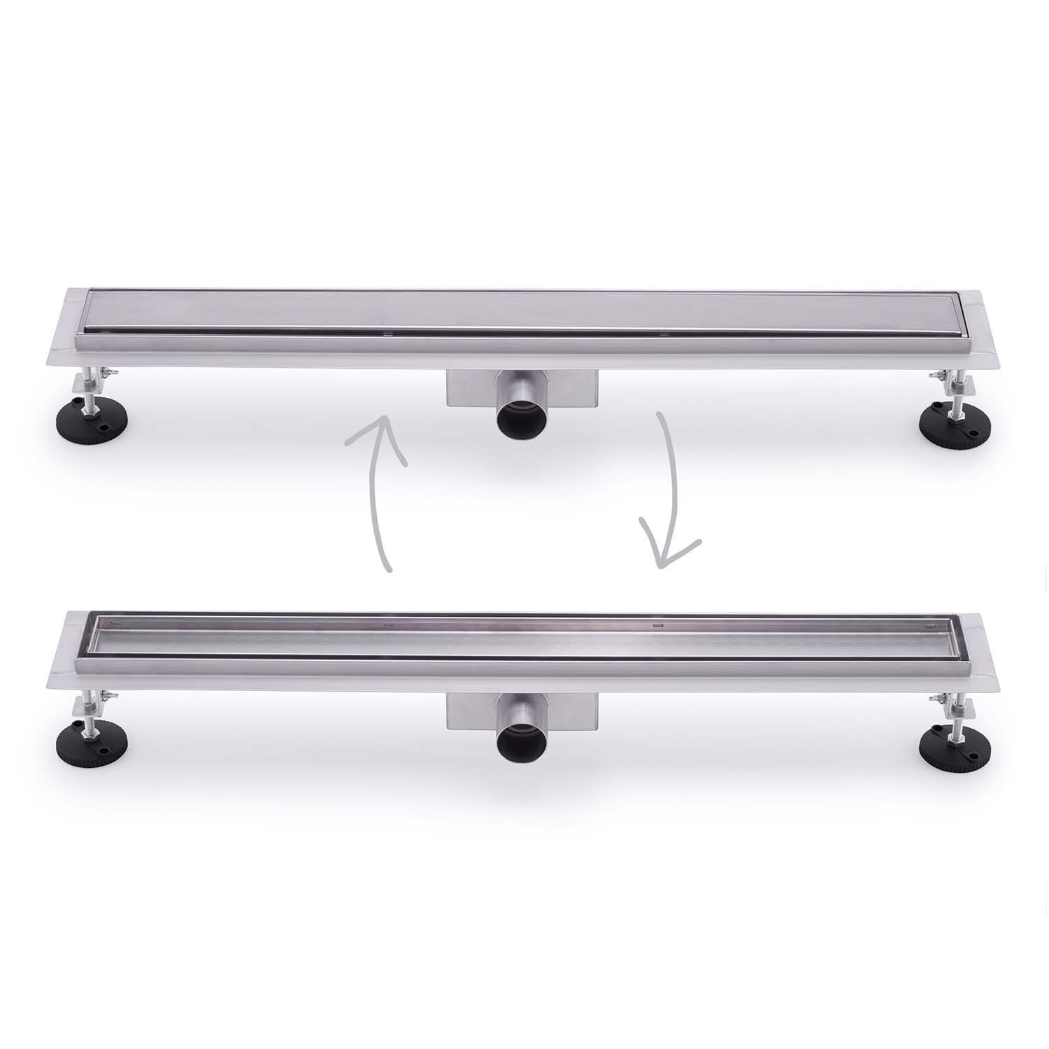 Linear drain 60 cm 2in1 TILE Berdsen