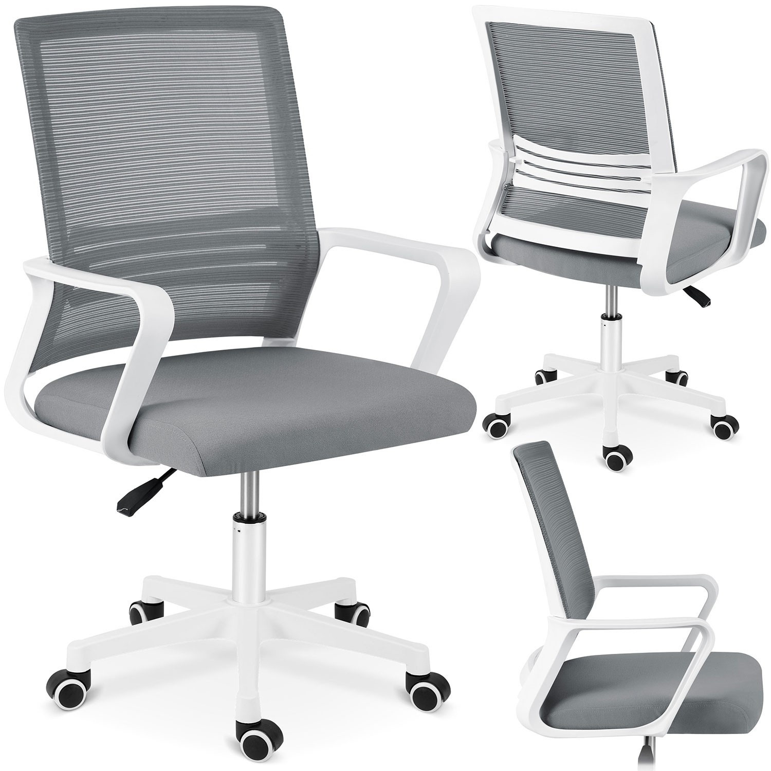 Sofatel Corta Micro-Mesh-Bürostuhl, dunkelgrau