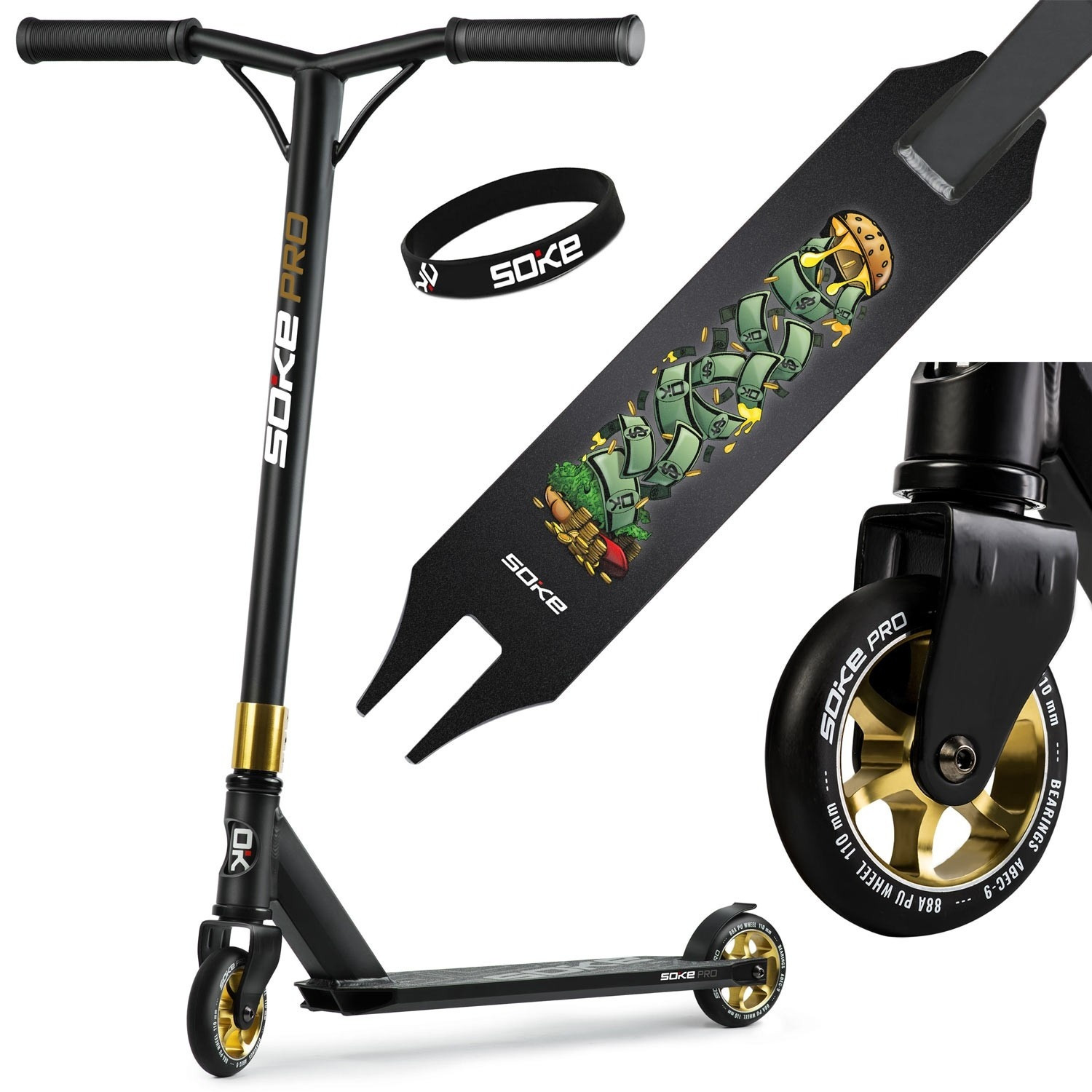 Elektroroller SOKE PRO gold