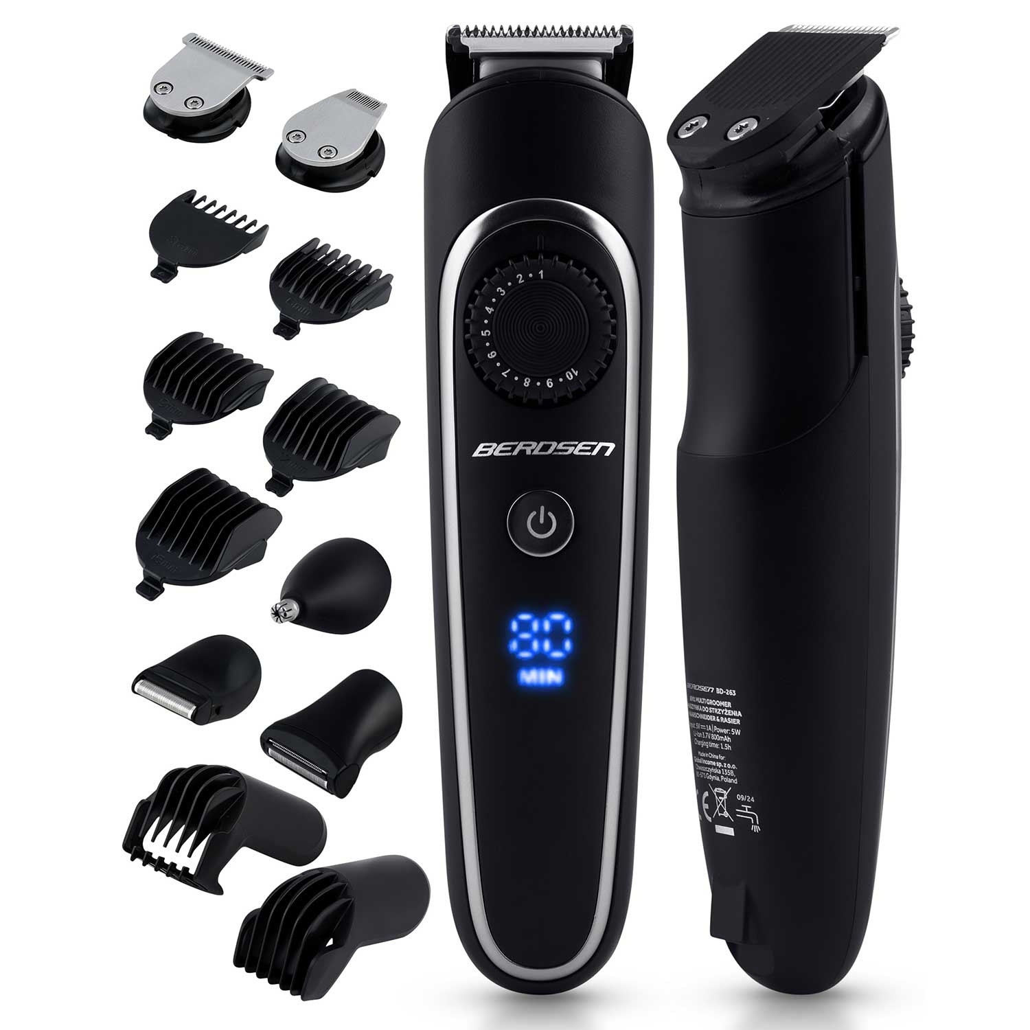 Cortapelos Berdsen BD-263, negro