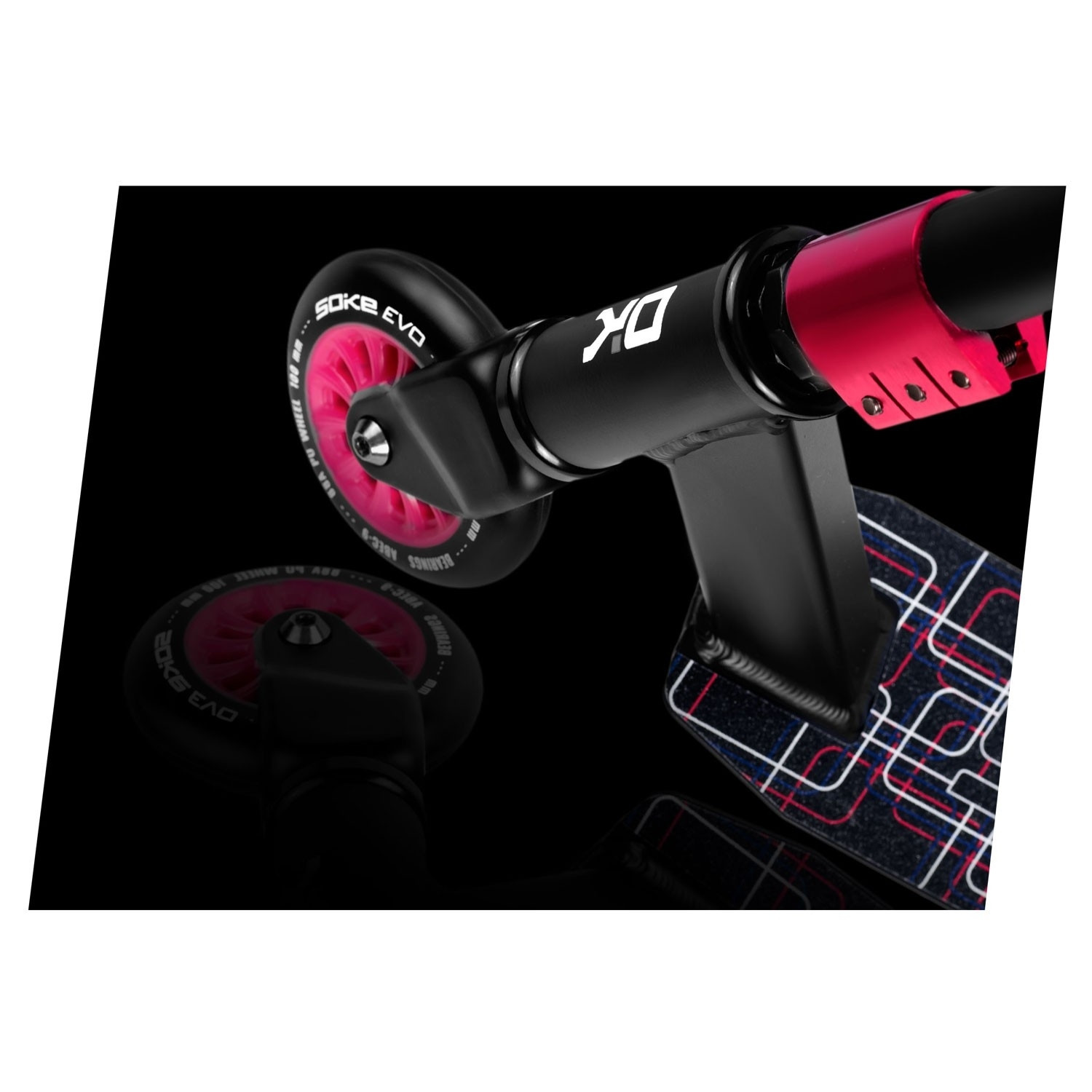 Bicicleta Acrobática Profesional SOKE EVO Ruby Red