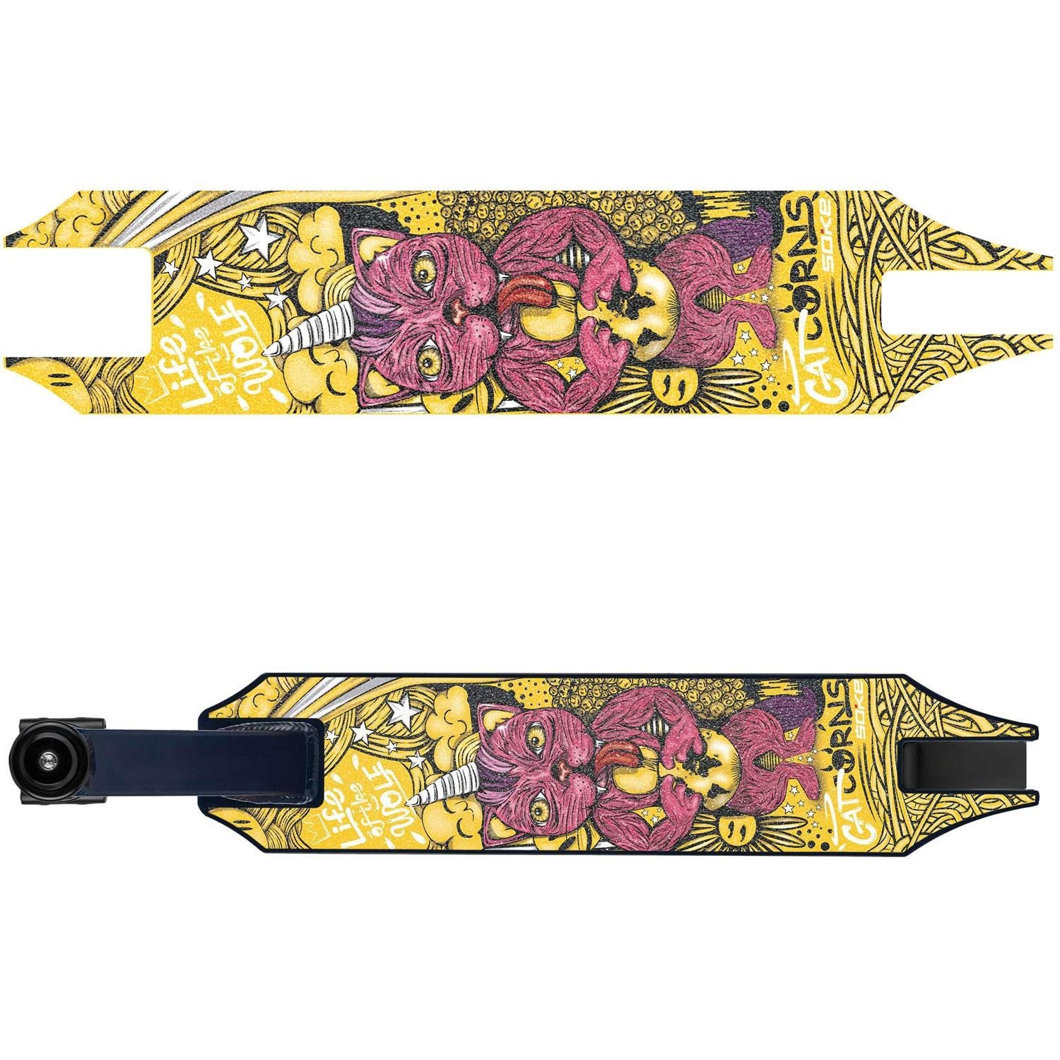 Lixa Griptape para Scooter Pro - Cat Corn