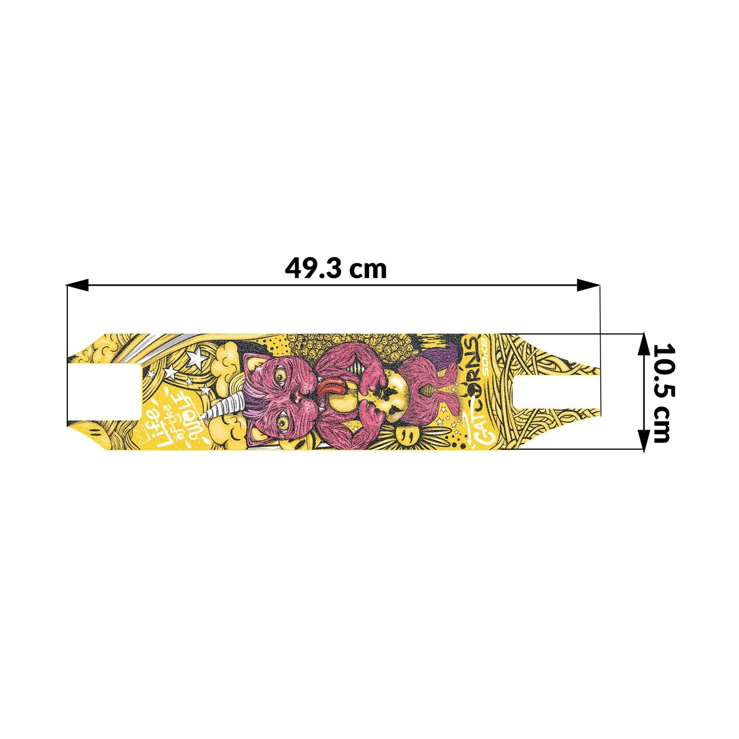 Lixa Griptape para Scooter Pro - Cat Corn