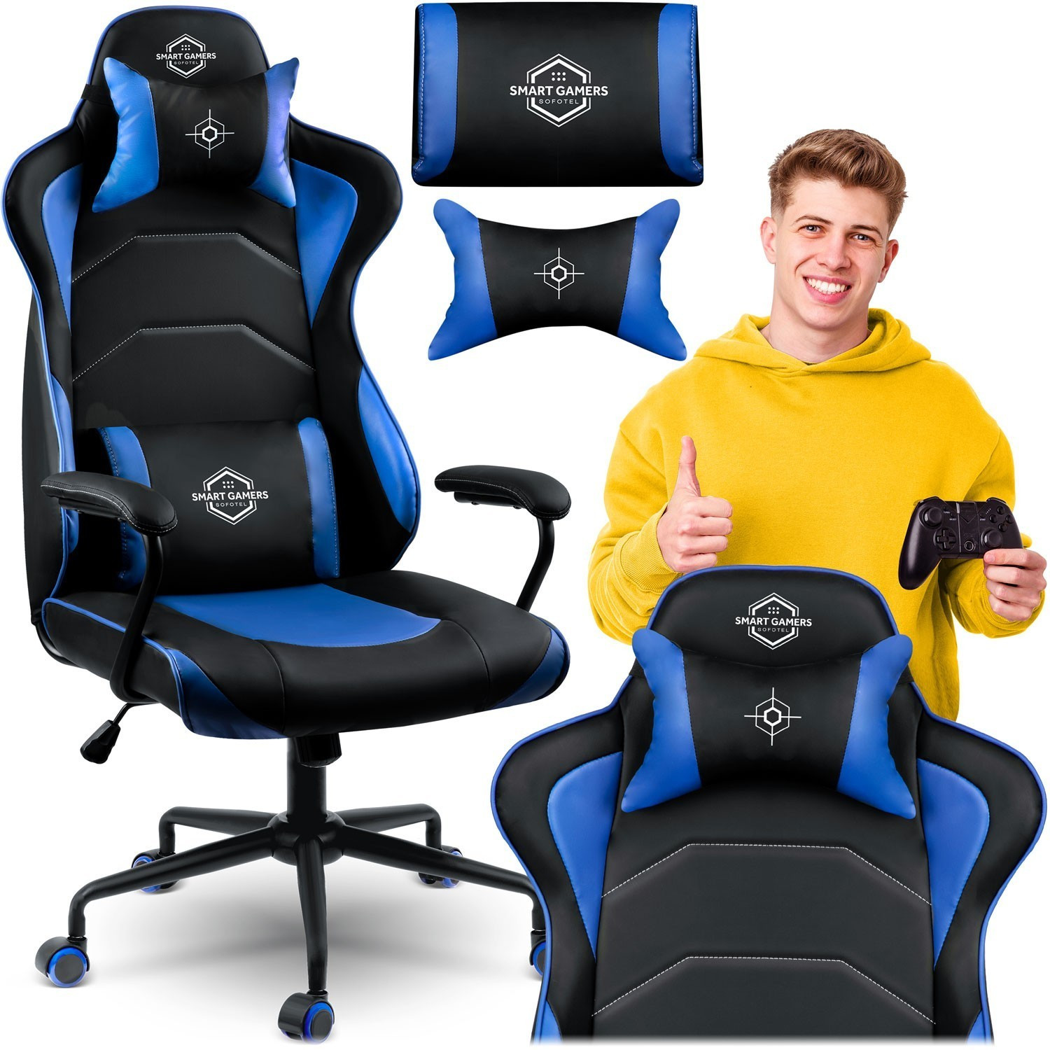 Gamestoel Sofotel Yasuo - Blauw - 2591