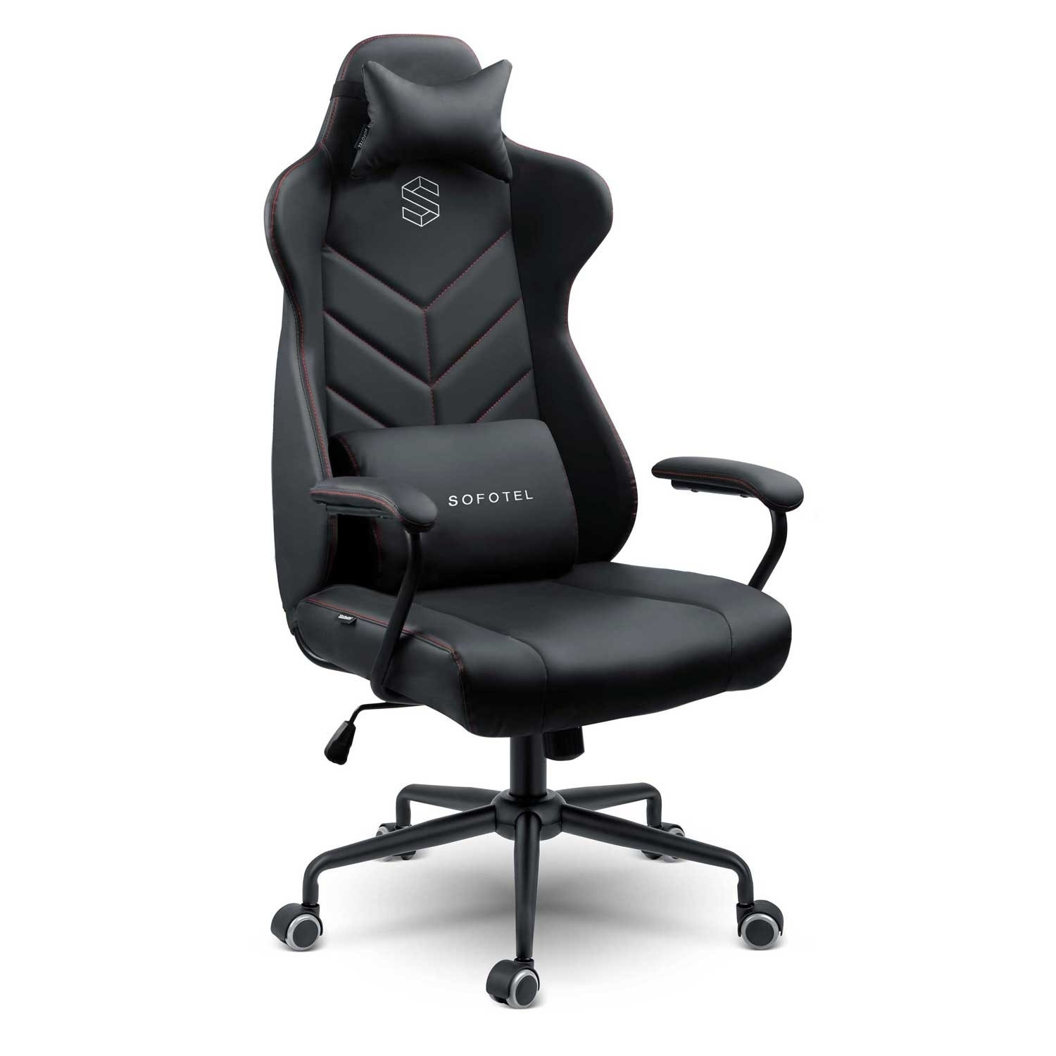 Chaise de bureau Sofotel Vérone - Noir - 2580