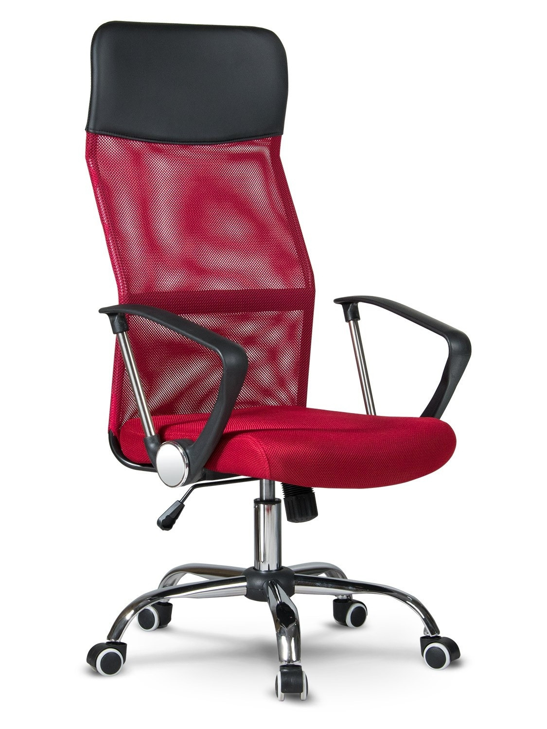 Chaise de bureau avec micro maille Sofotel Sydney rouge