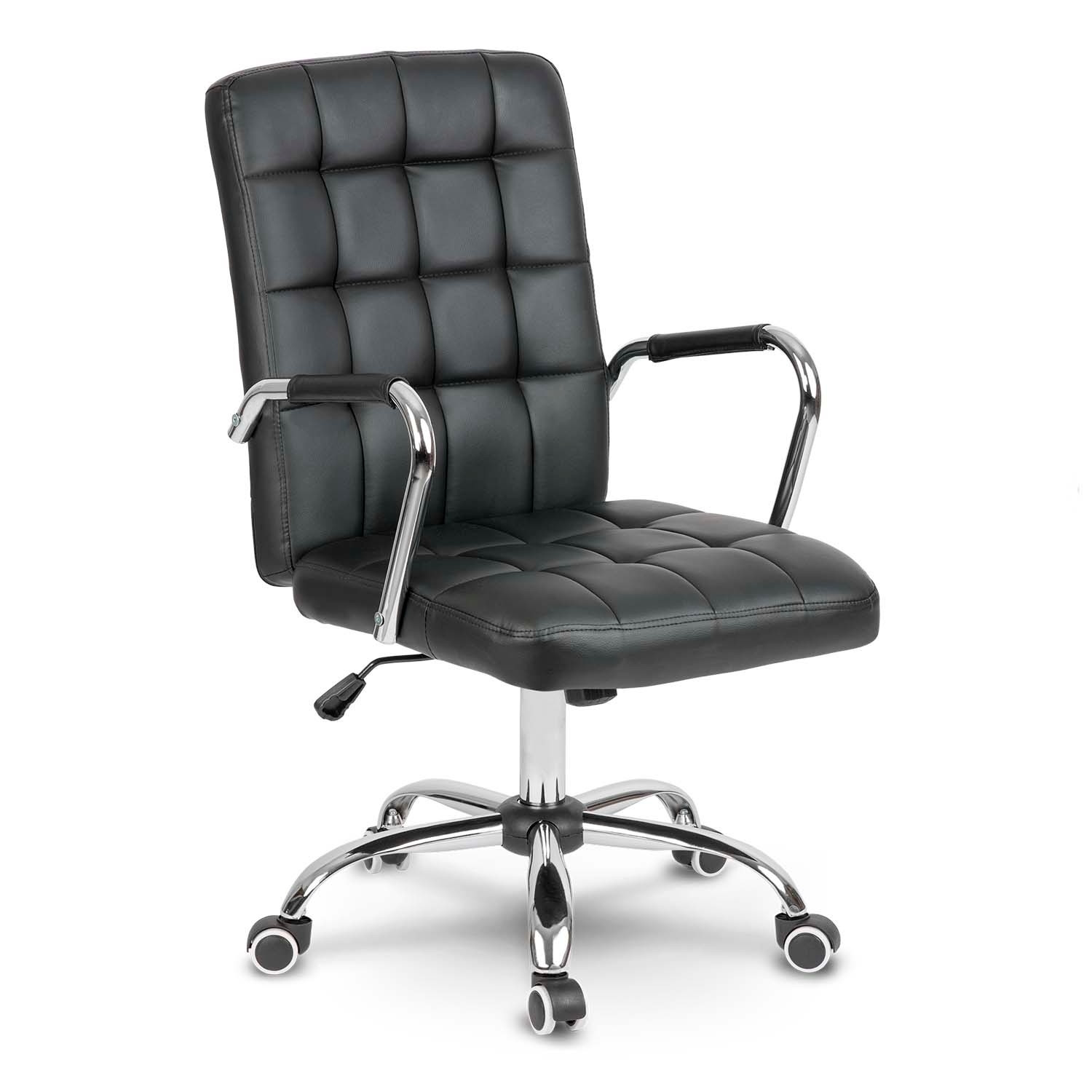 Sedia da ufficio ergonomica - Benton nera