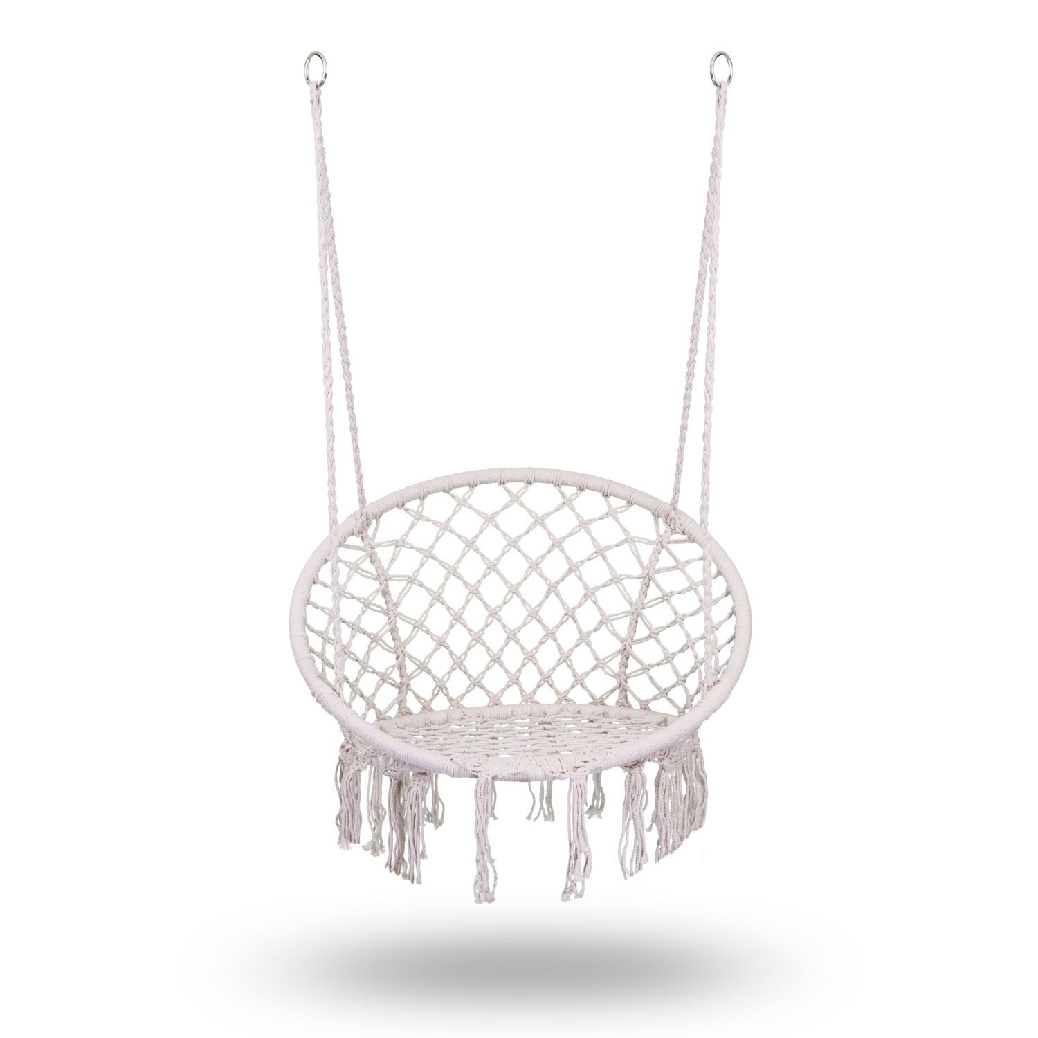 Hängender Gartensessel BOHO Beige