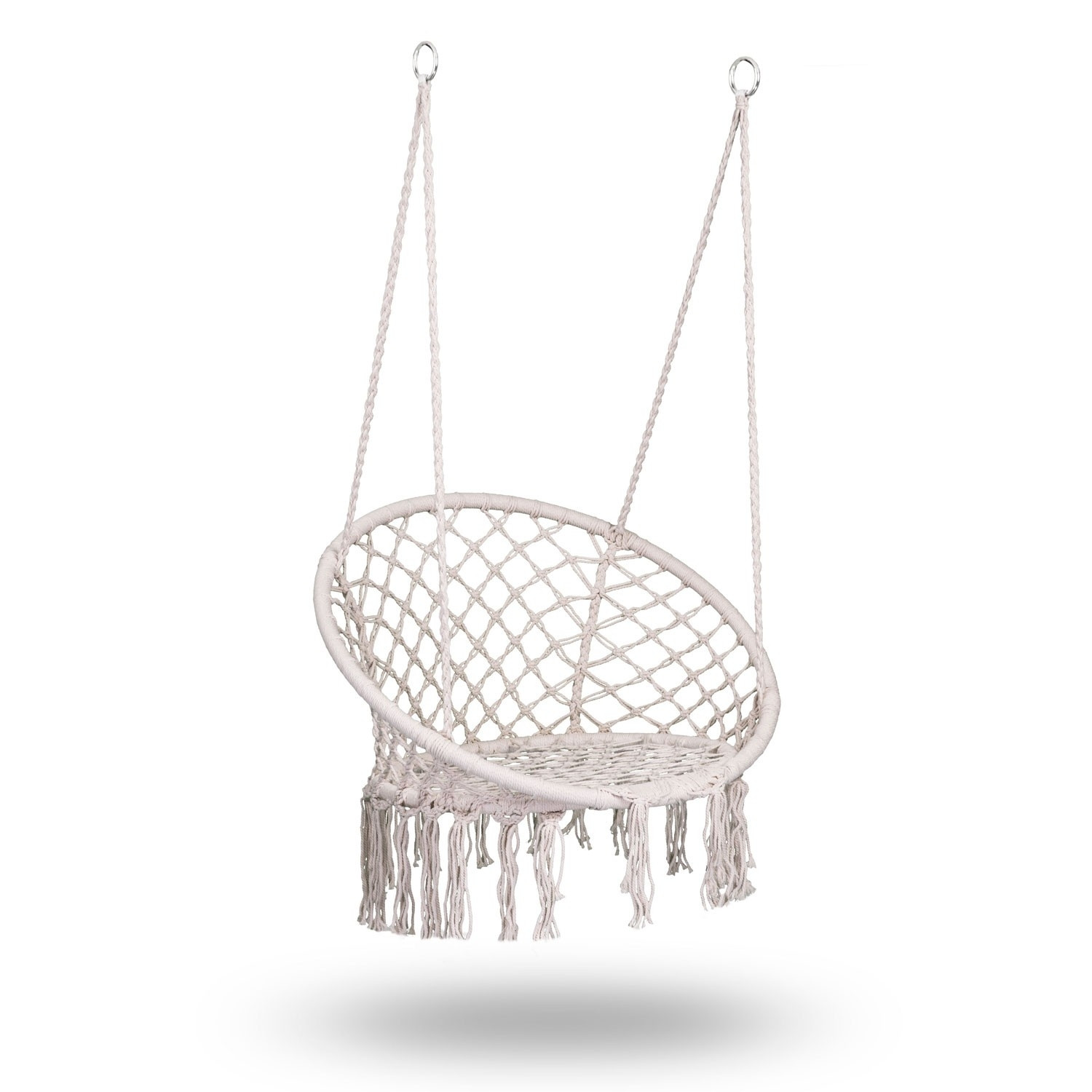 Hängender Gartensessel BOHO Beige
