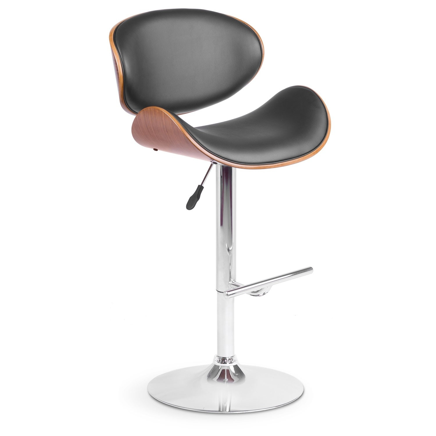 Eleganter Barhocker Sofotel Serri schwarz