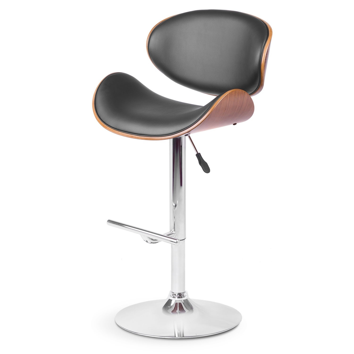 Eleganter Barhocker Sofotel Serri schwarz