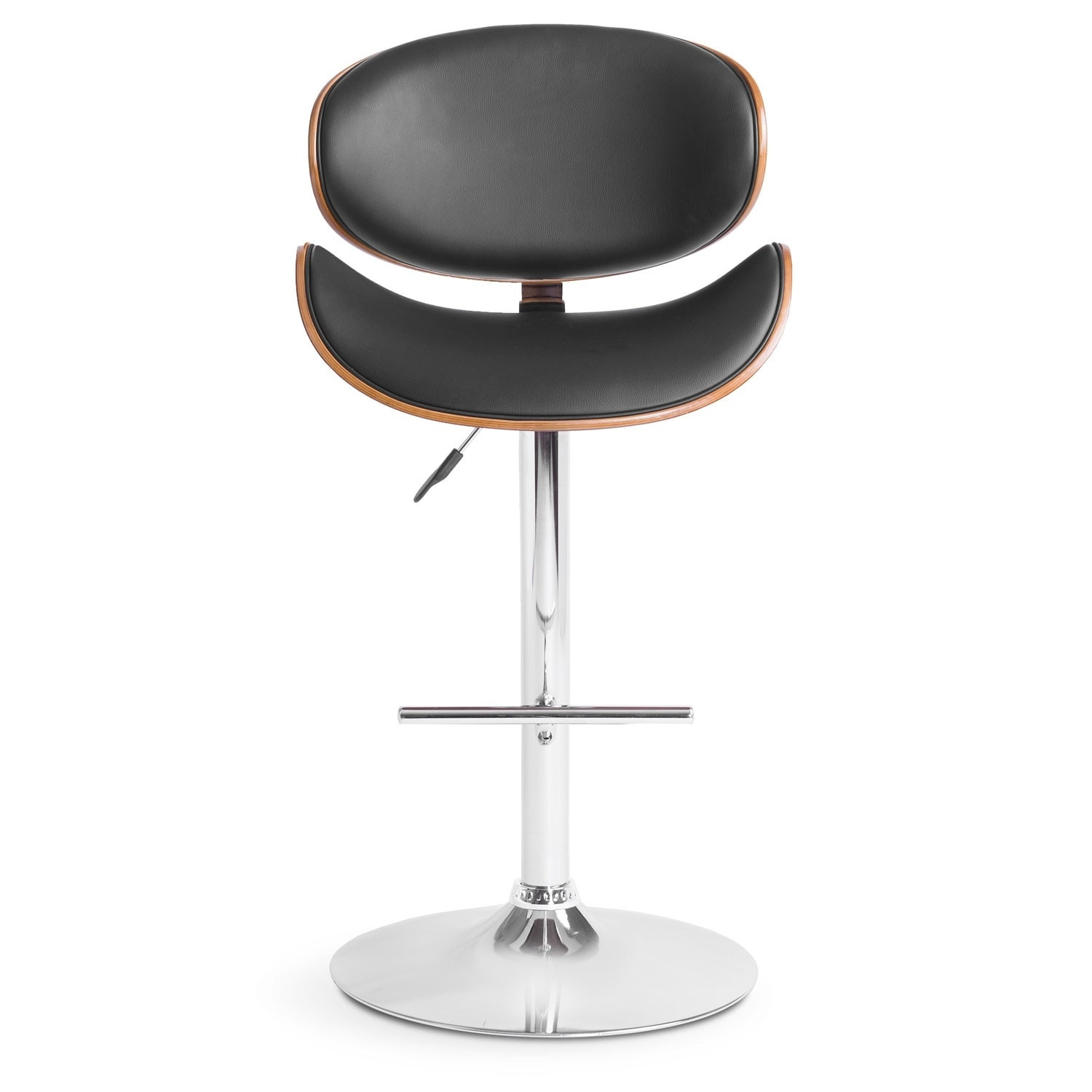 Eleganter Barhocker Sofotel Serri schwarz